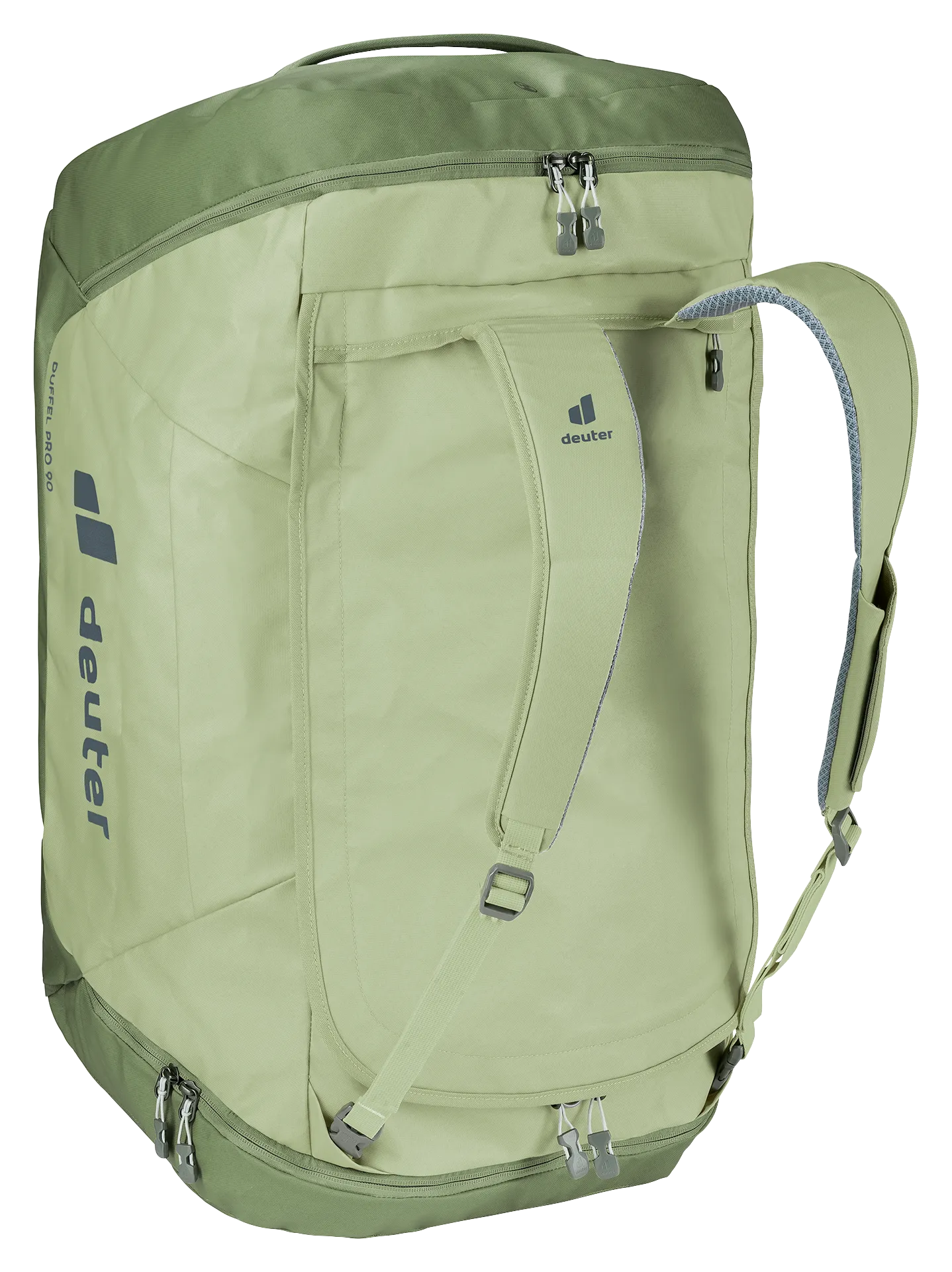 Bag, Backpack, backpack, hiking, green, external frame, zippers