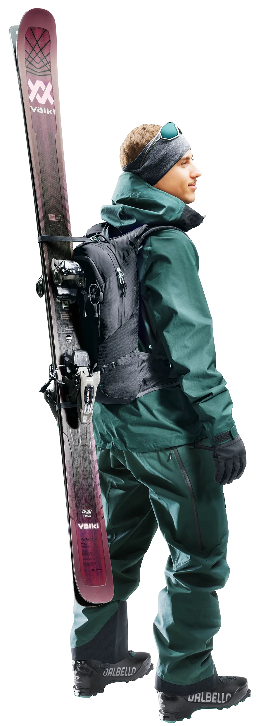 Jacket, Pants, Person, Outdoors, Nature, ski, skiing, ski pants, ski jacket, backpack