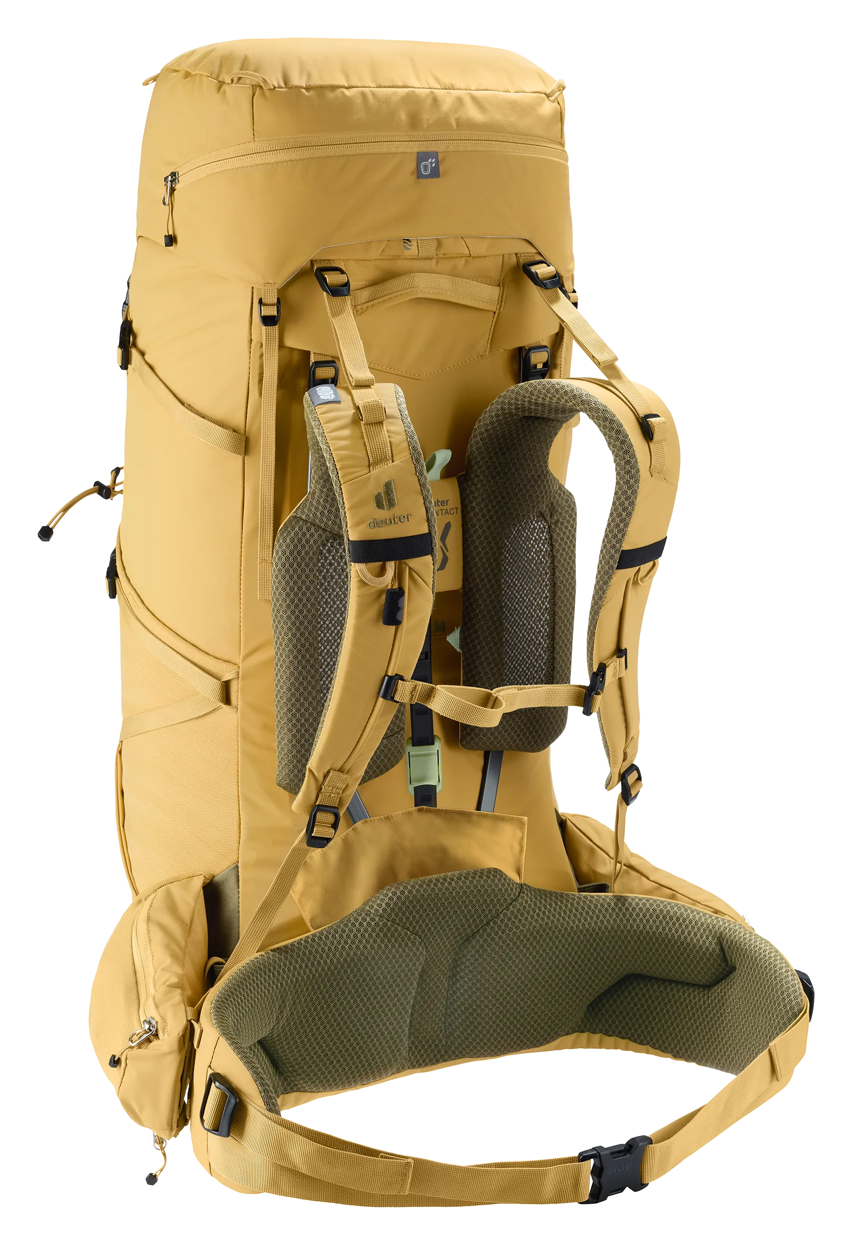Aircontact Core 60+10 - Backpacking packs - savanna nori