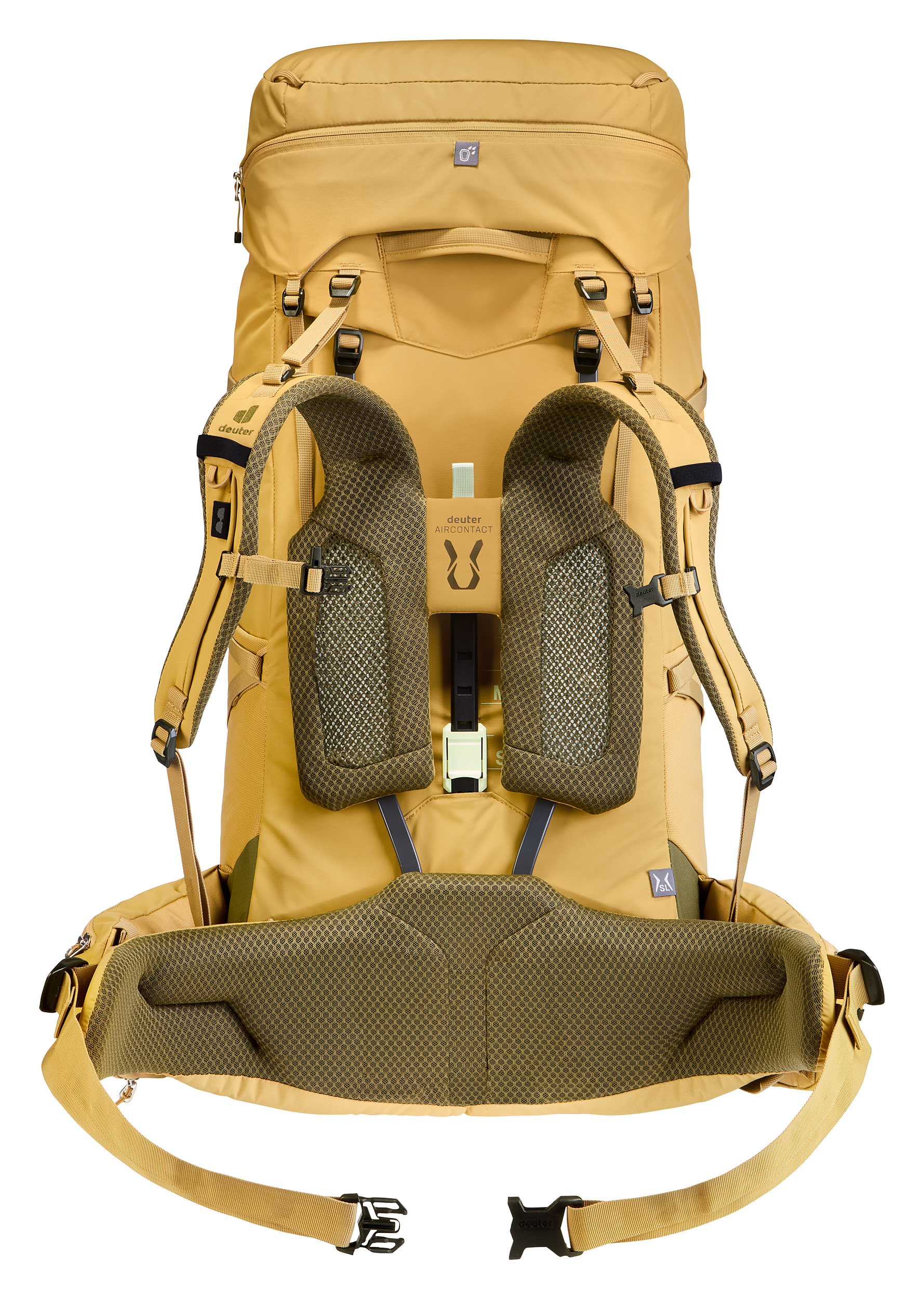 Aircontact Core 65+10 SL - Backpacking packs - savanna nori