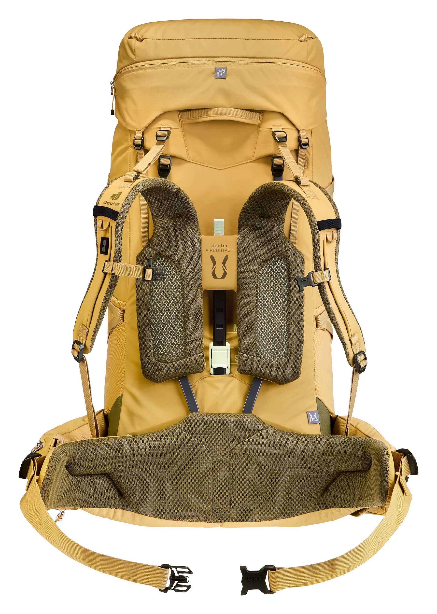 Aircontact Core 65+10 SL - Backpacking packs - savanna nori