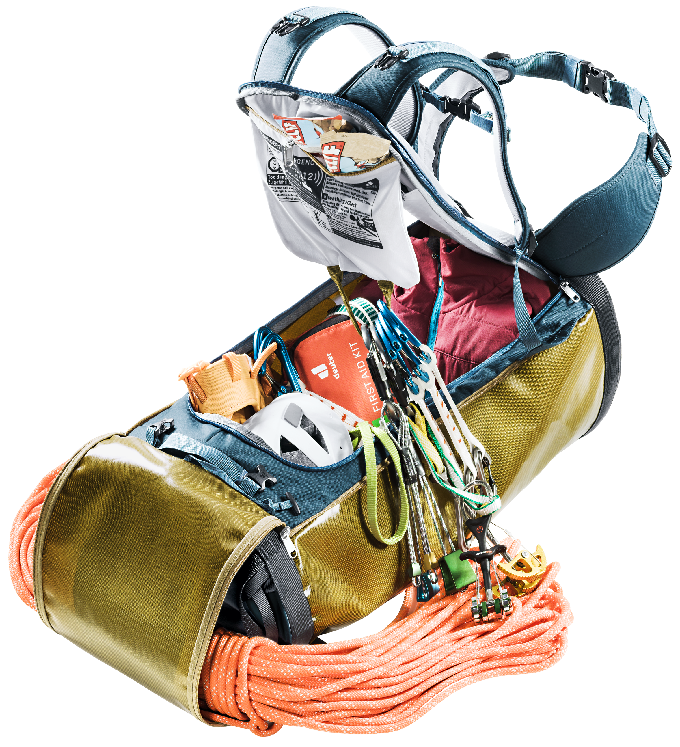 Gravity Wall Bag 50 Gravity Wall Bag 50 - Climbing backpacks - clay arctic