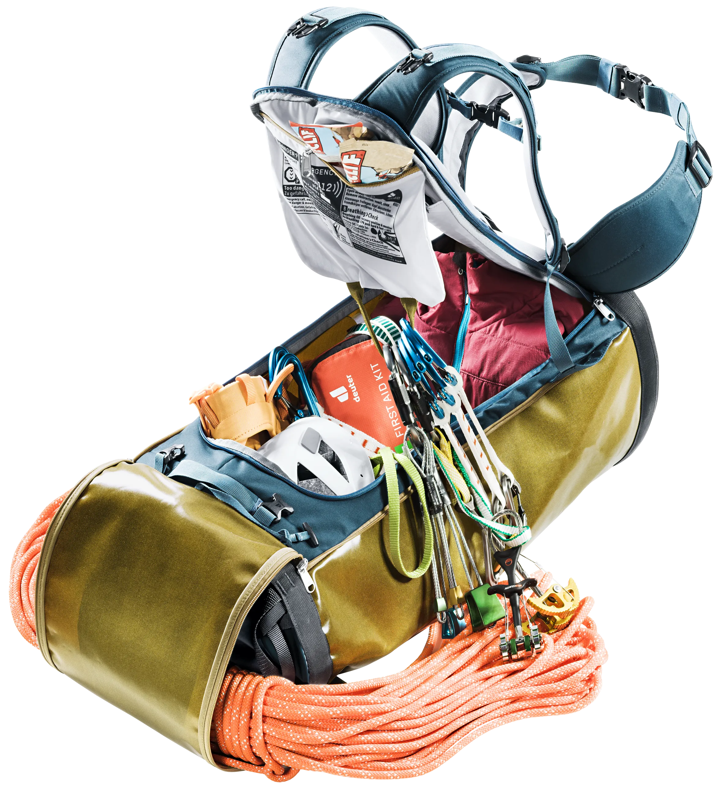 Gravity Wall Bag 50 - Climbing backpacks - clay arctic