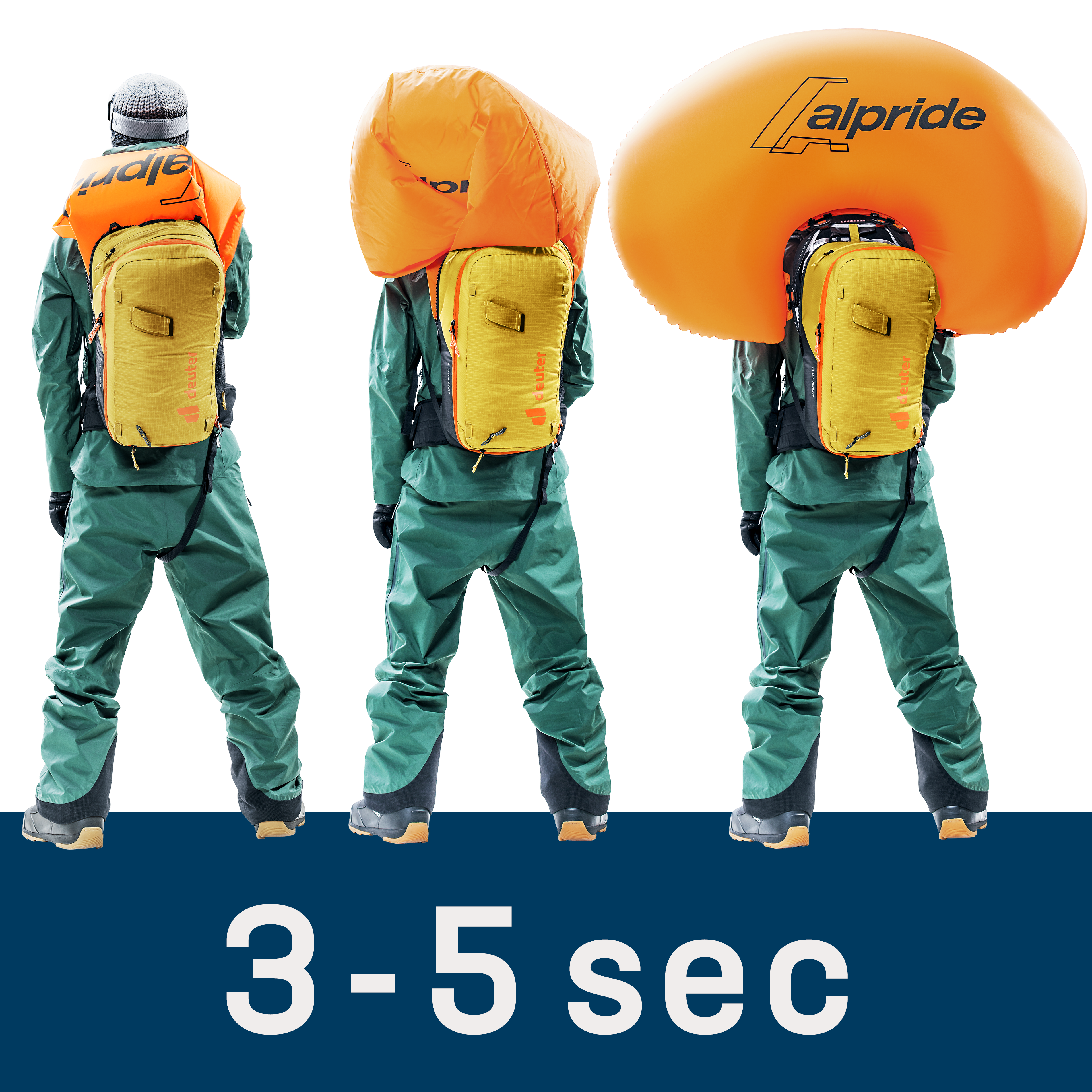 Alproof Lite 22 Alproof Lite 22 - Freeride backpacks - turmeric black