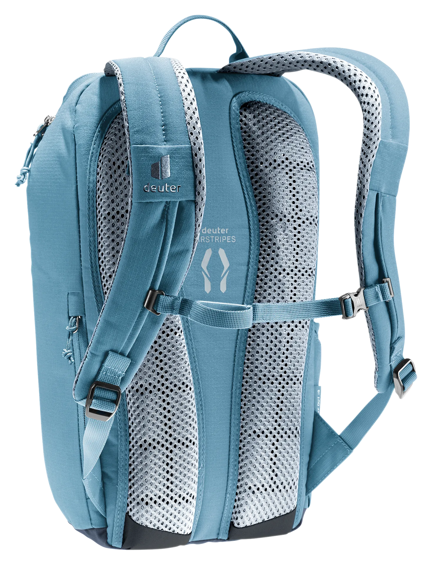 Bag, Backpack, backpack, schoolbag, blue, mesh, strap