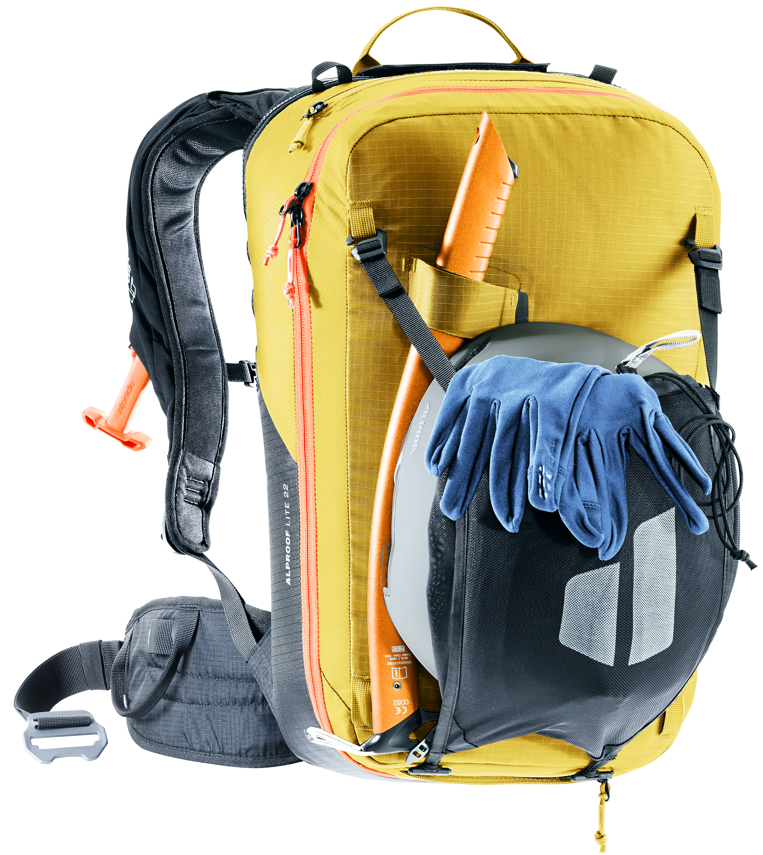 Alproof Lite 22 Alproof Lite 22 - Freeride backpacks - turmeric black