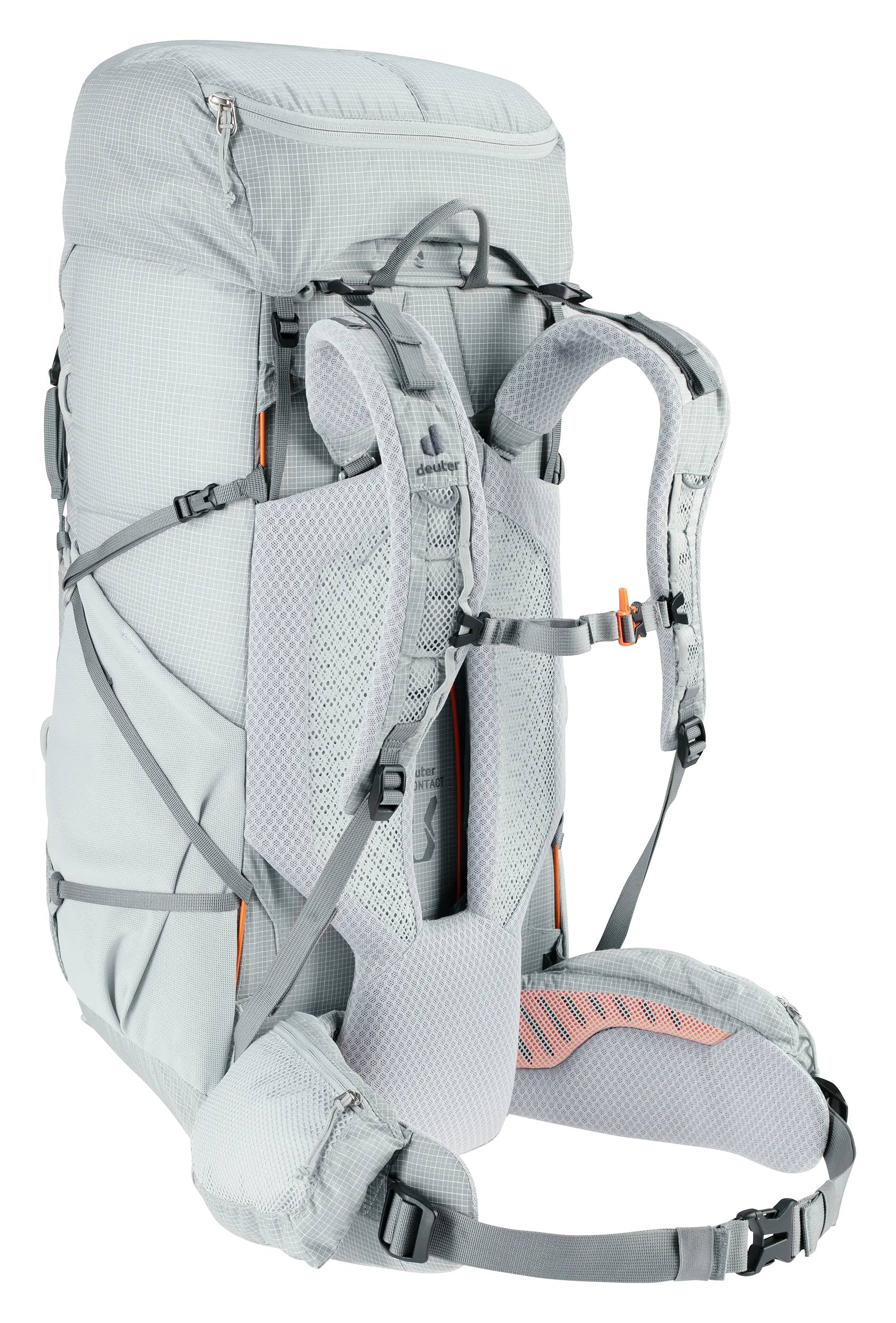 Aircontact Ultra 45+5 SL - Backpacking packs - tin shale