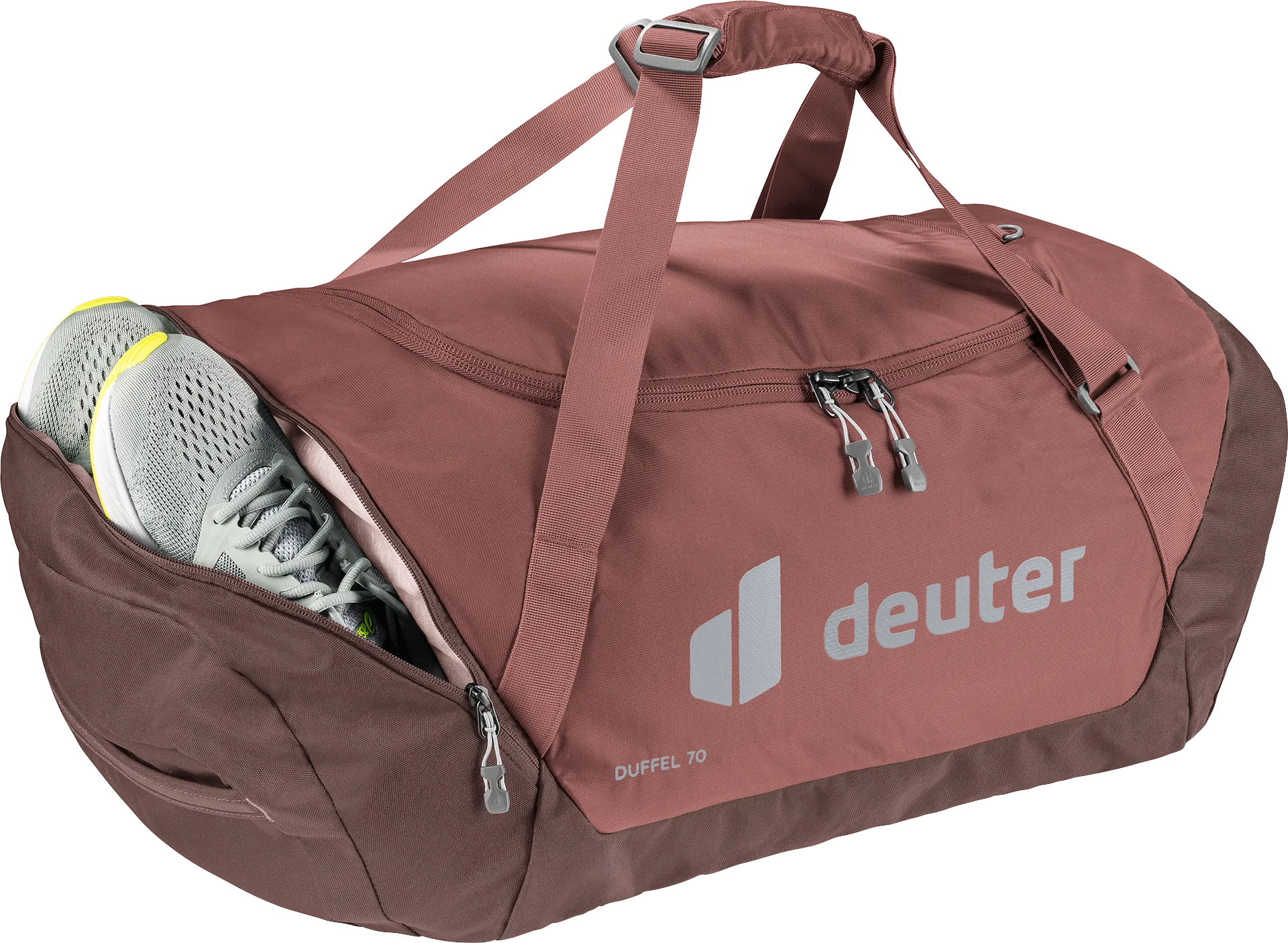 Accessories, Bag, Handbag, Baggage, duffel bag, gym bag, equipment bag, rose color, zipper pockets