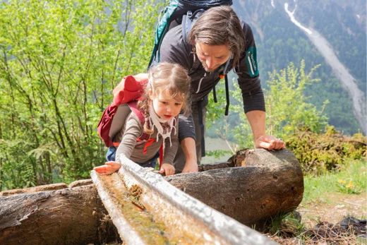 Hiking, Person, Bag, Child, Girl