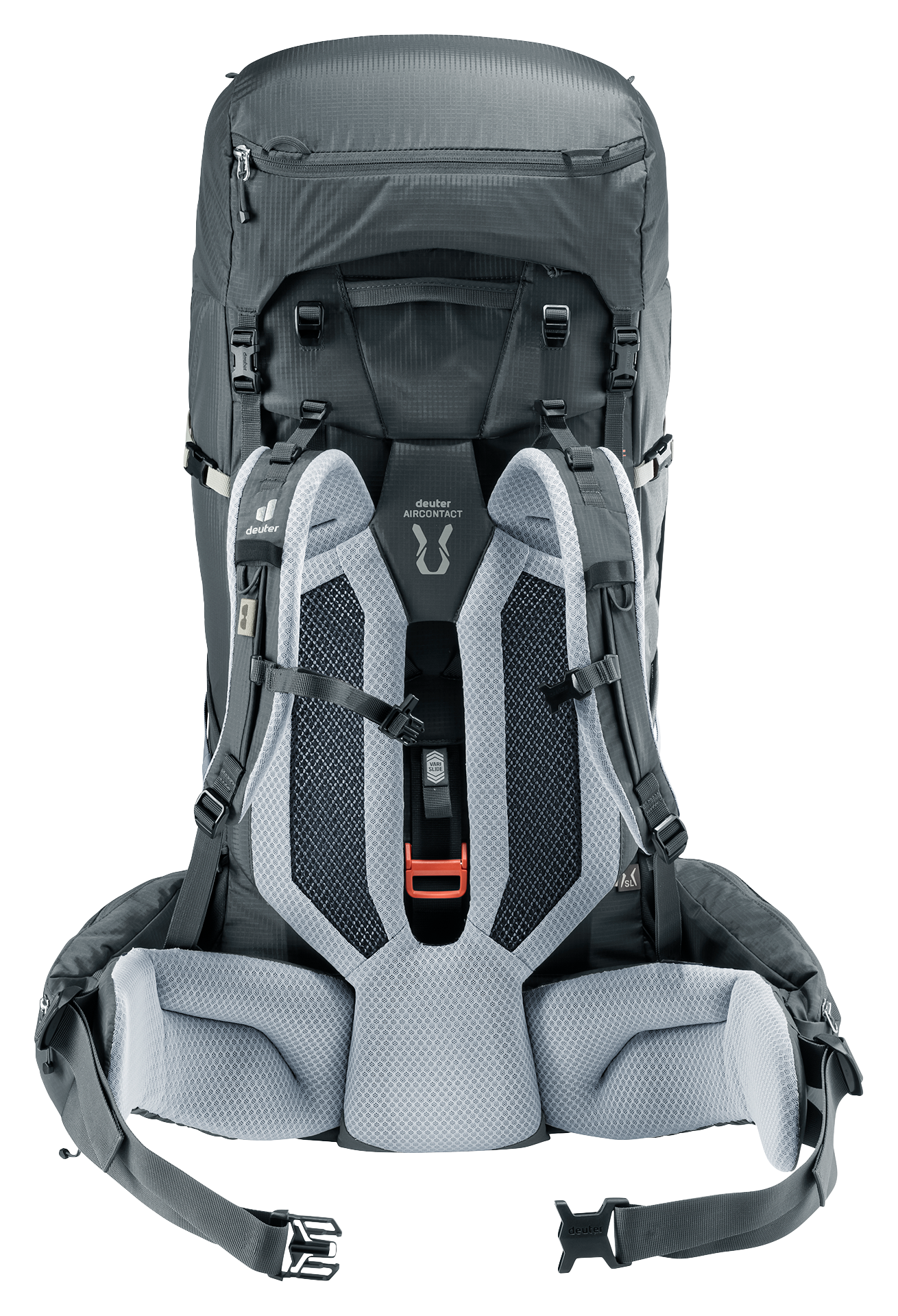 Bag, Backpack, backpack, hiking, hydration-compatible, shoulder straps, gray