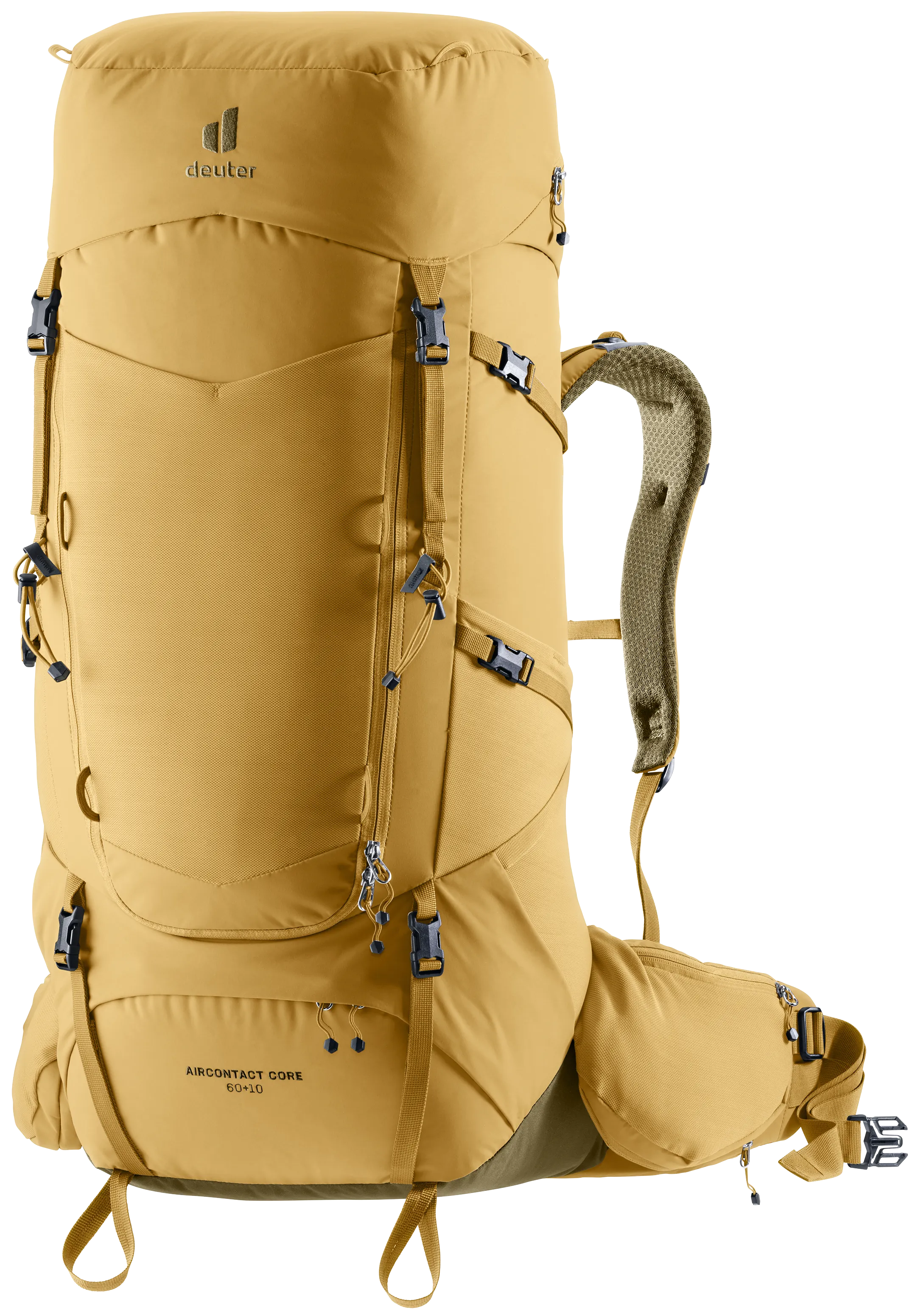 Aircontact Core 60+10 - Backpacking packs - savanna nori