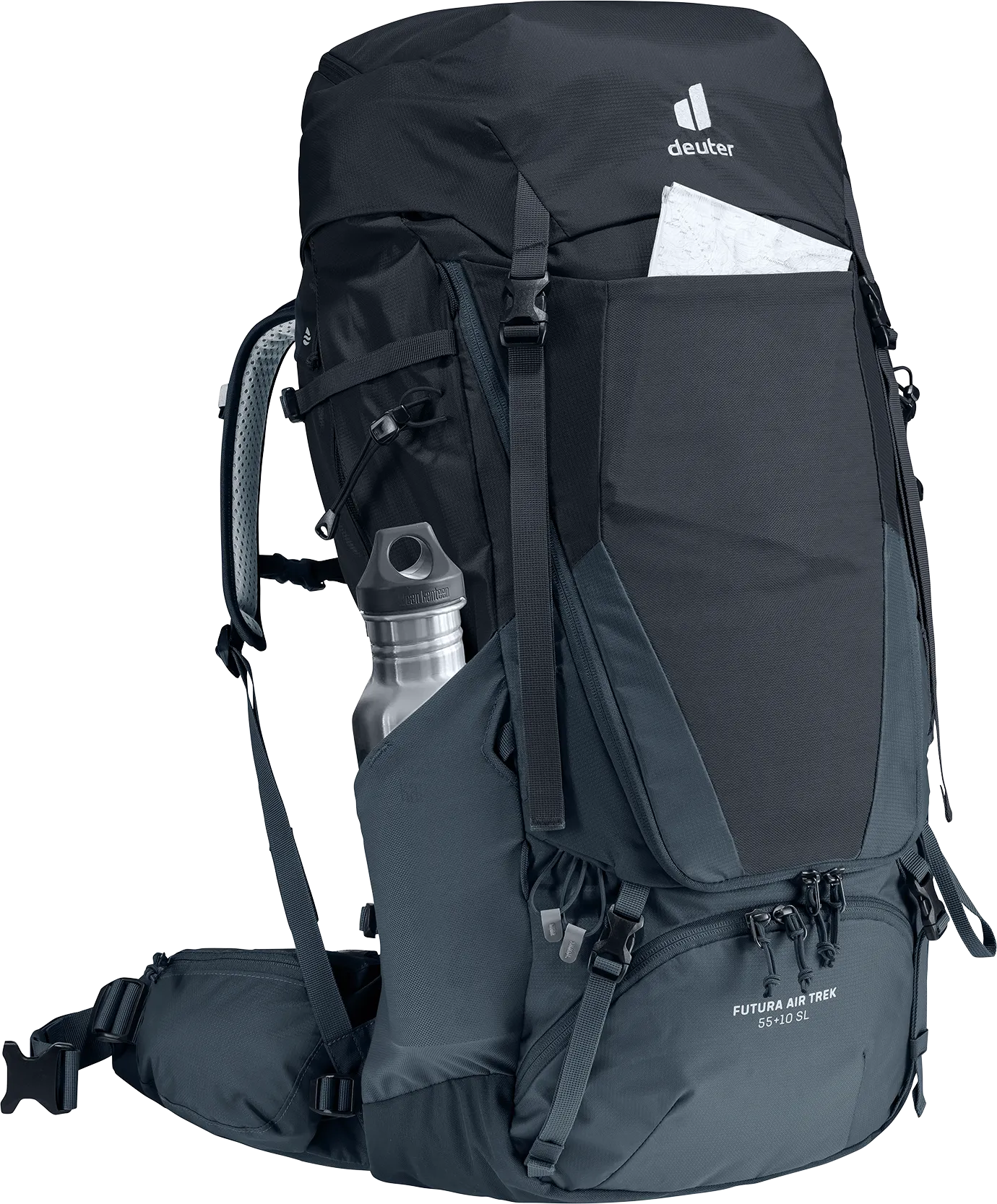 Bag, Backpack, backpack, hiking, hydration pocket, front pocket, black/dark gray
