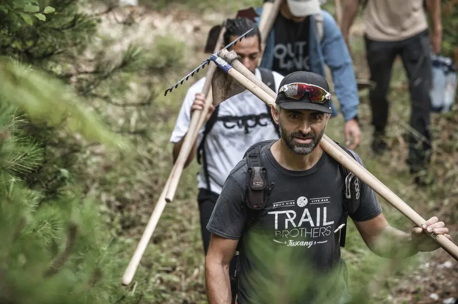 Trailbauwoche am Olymp