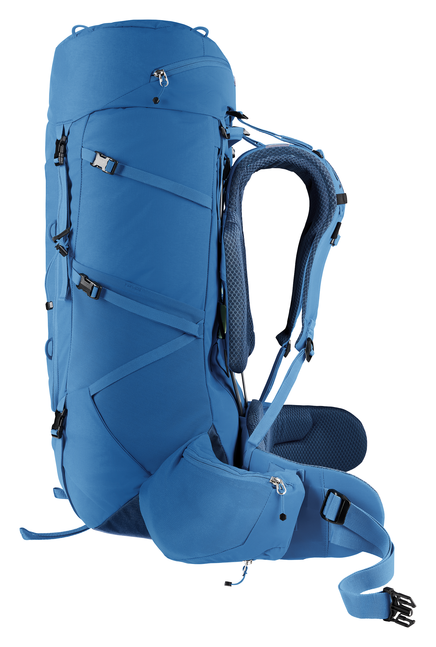 backpack, hiking, blue, external backpack?, straps, backpack, hiking, blue, strap, padded