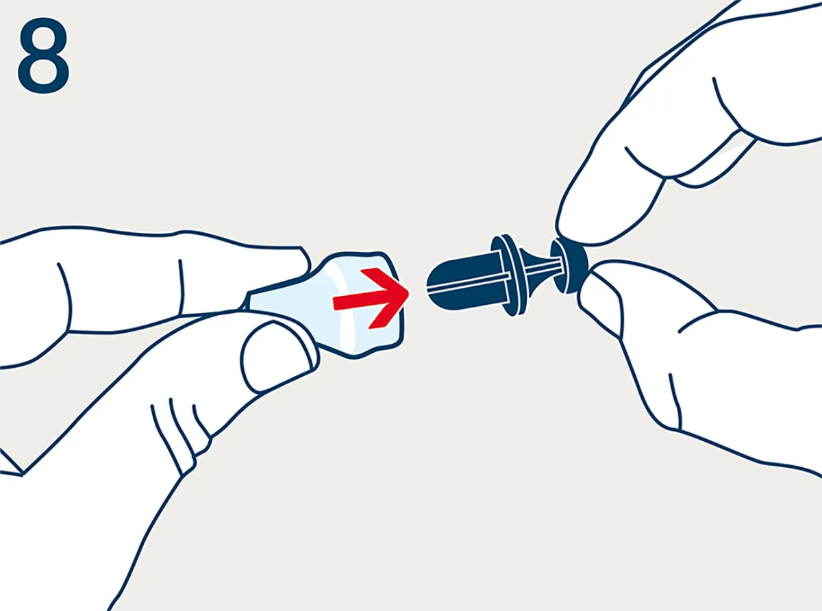 08_STREAMER-Flask_cleaning_2026 safety pin, badge, instructional, assembly, illustration