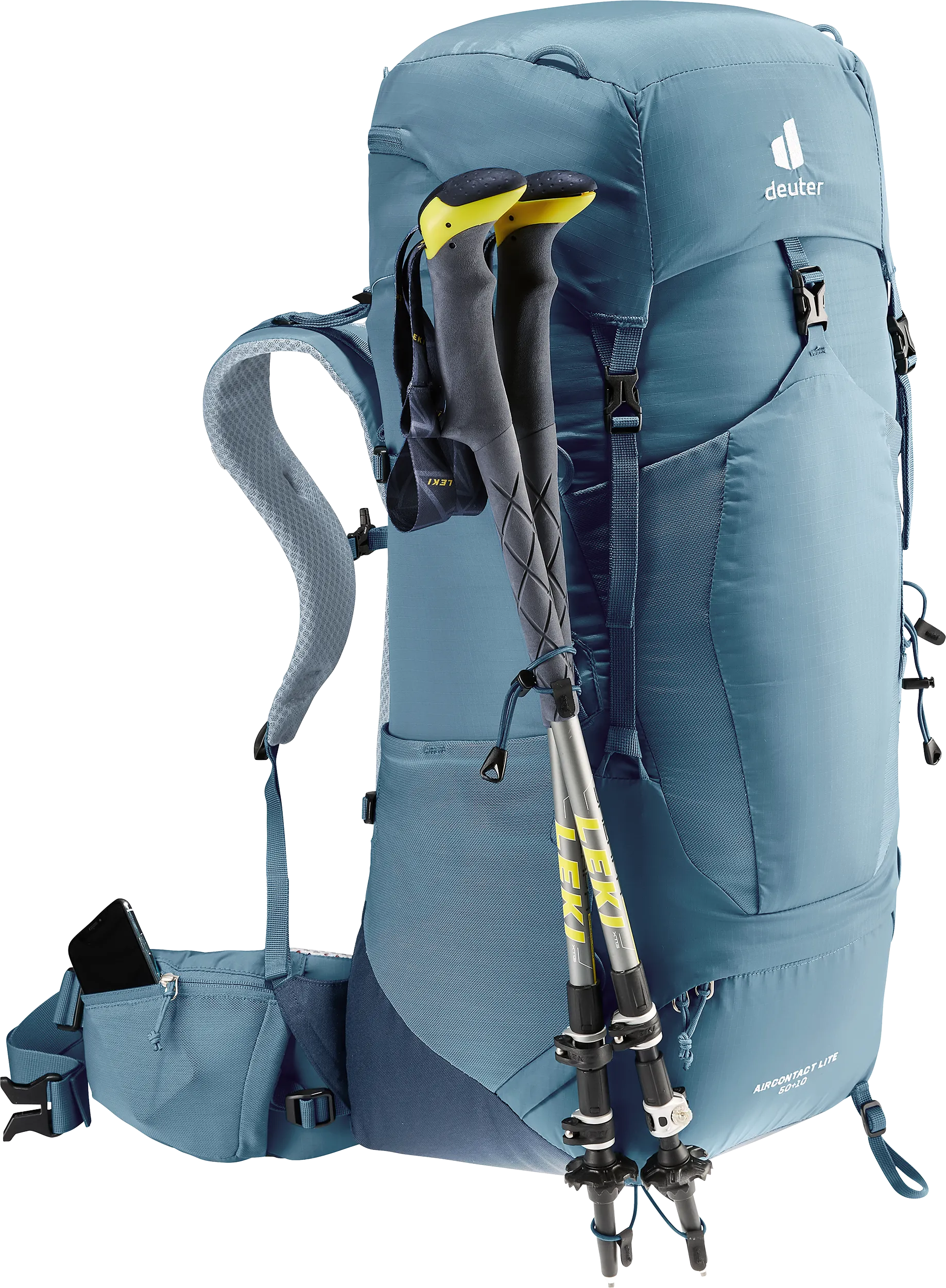 Aircontact Lite 50 + 10 - Travel backpacks - atlantic ink