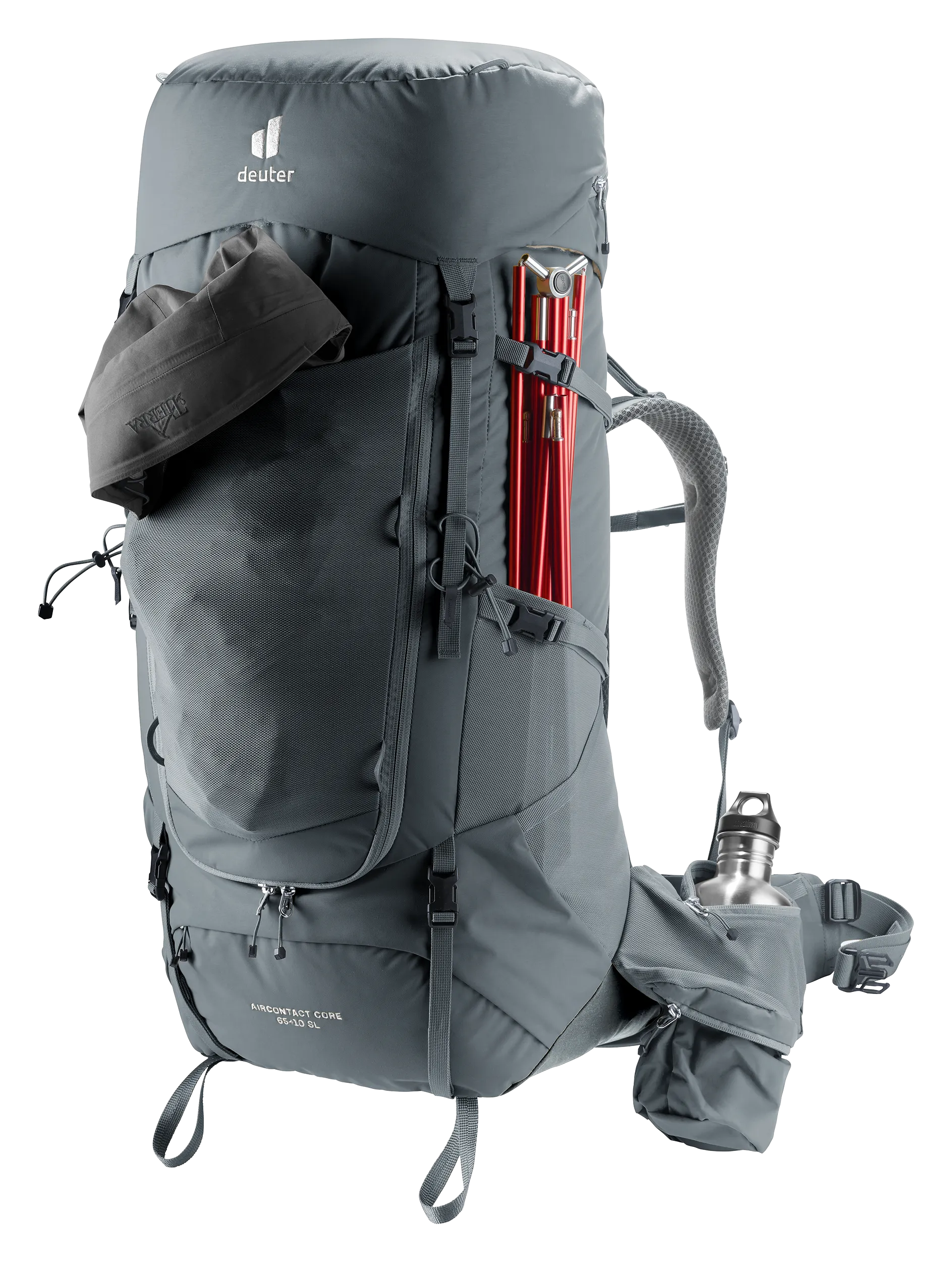 backpack, hiking, outdoor, hydration, pocket, backpack, hiking, external frame?, not provided, deuter