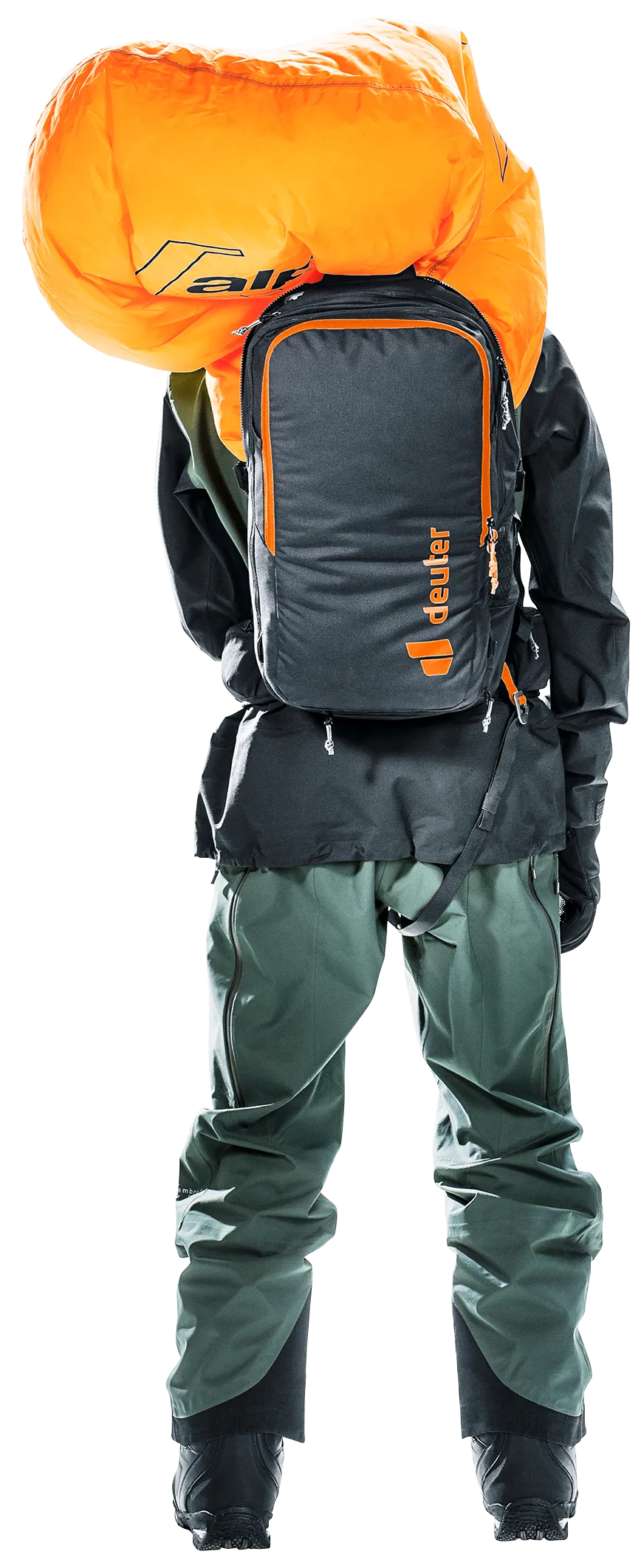 Bag, Person, Backpack, backpack, outdoor, hiking, grey, orange