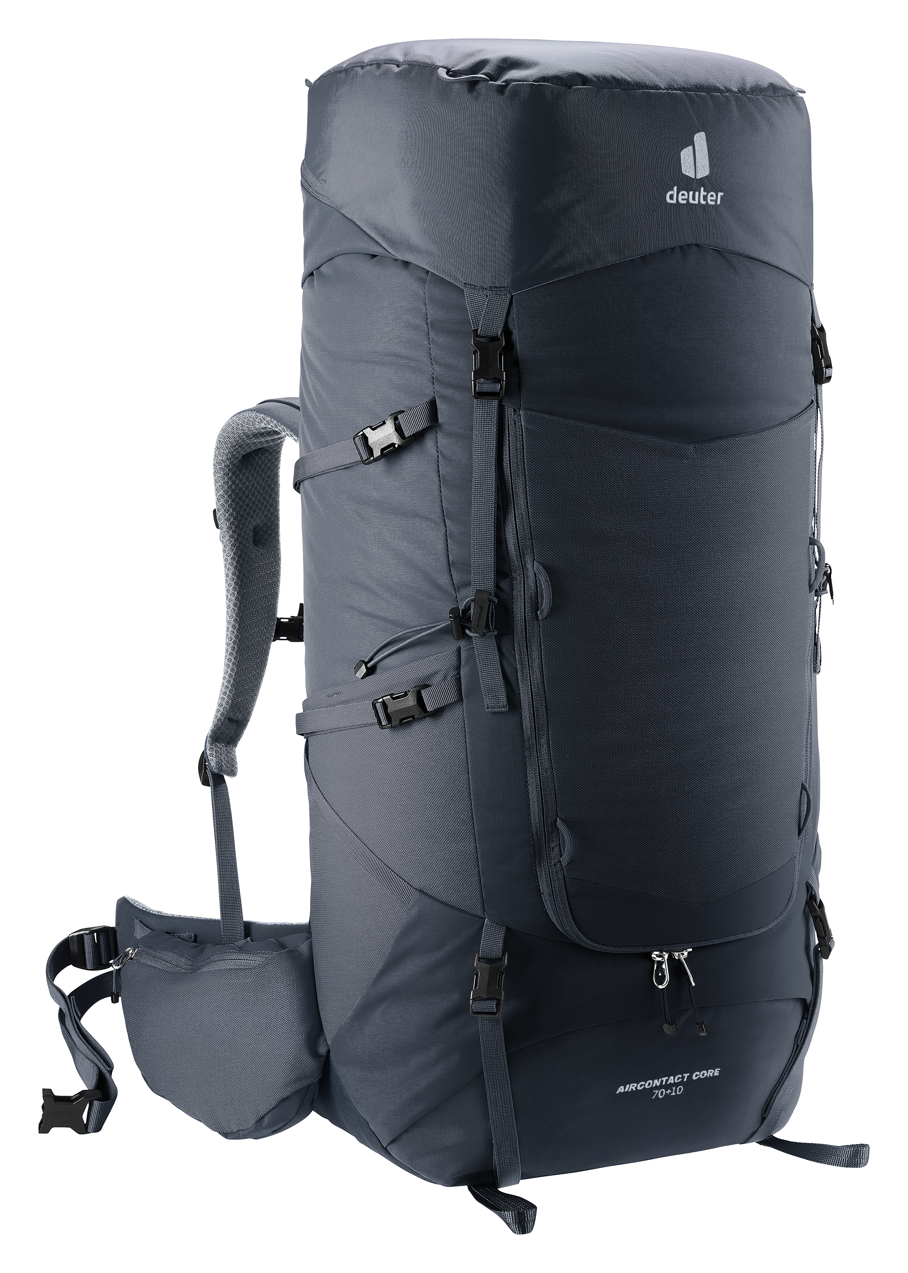 Aircontact Core 70+10 - Travel backpacks - l black