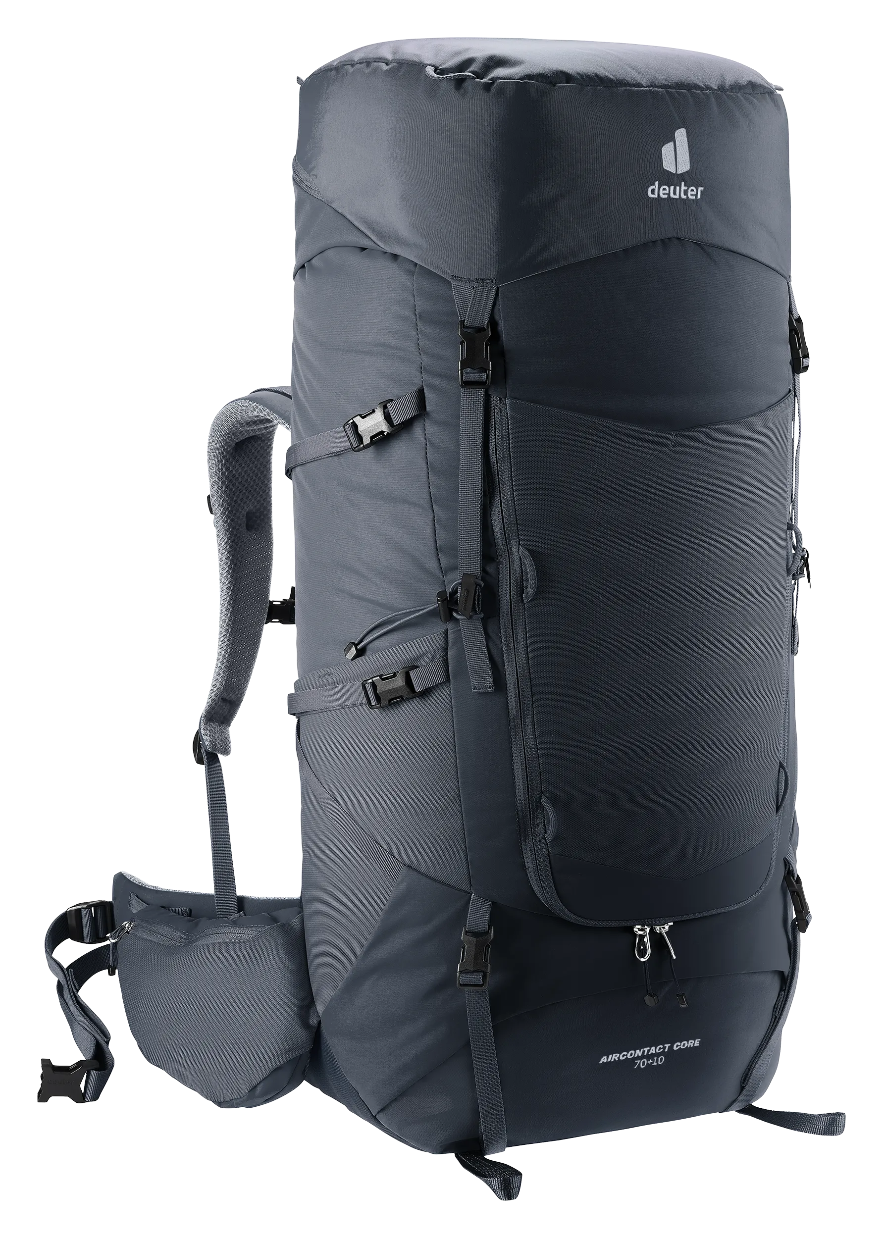 Aircontact Core 70+10 - Travel backpacks - l black