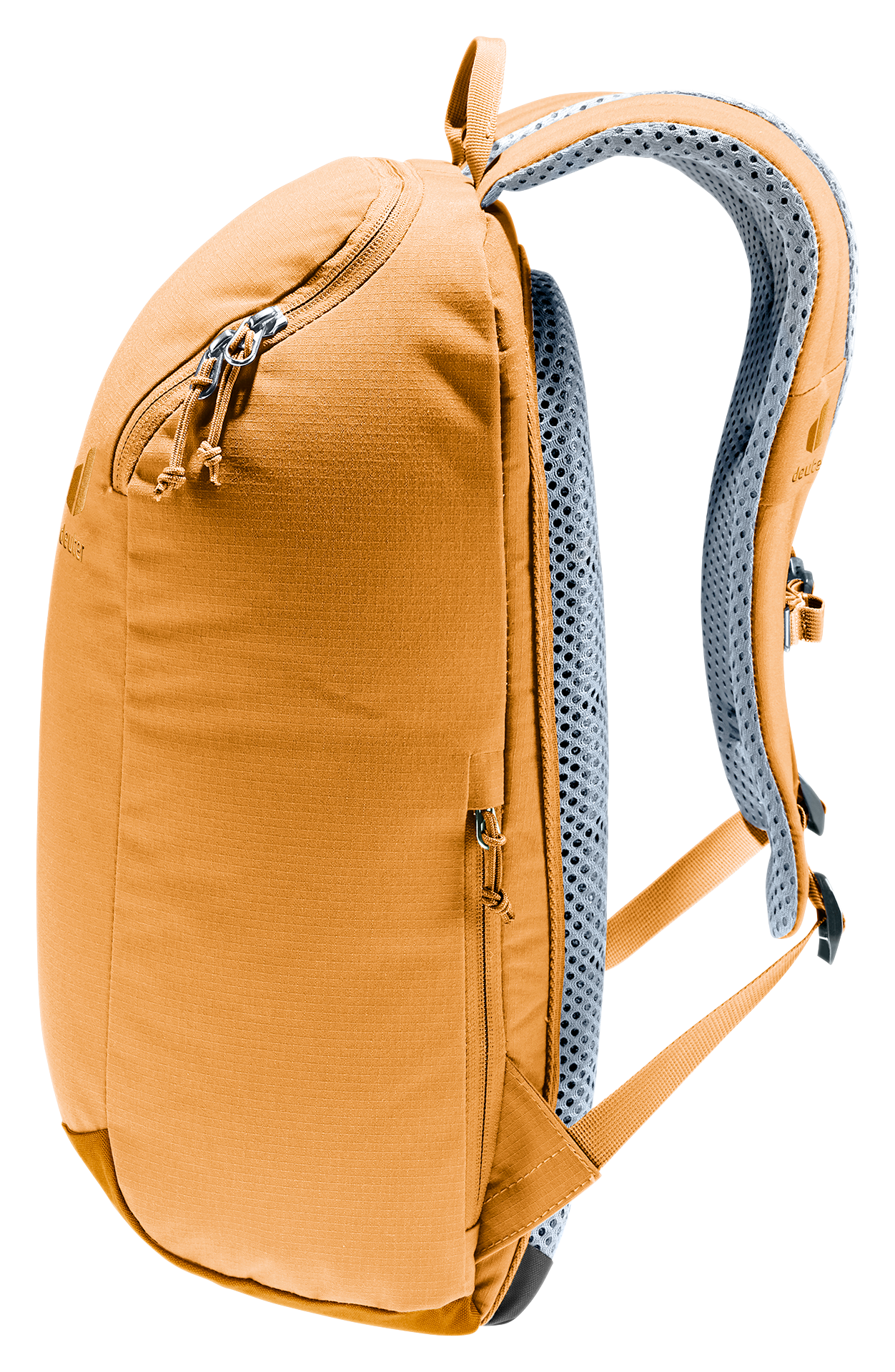 Bag, Backpack, backpack, orange, daypack, shoulder straps, mesh padding
