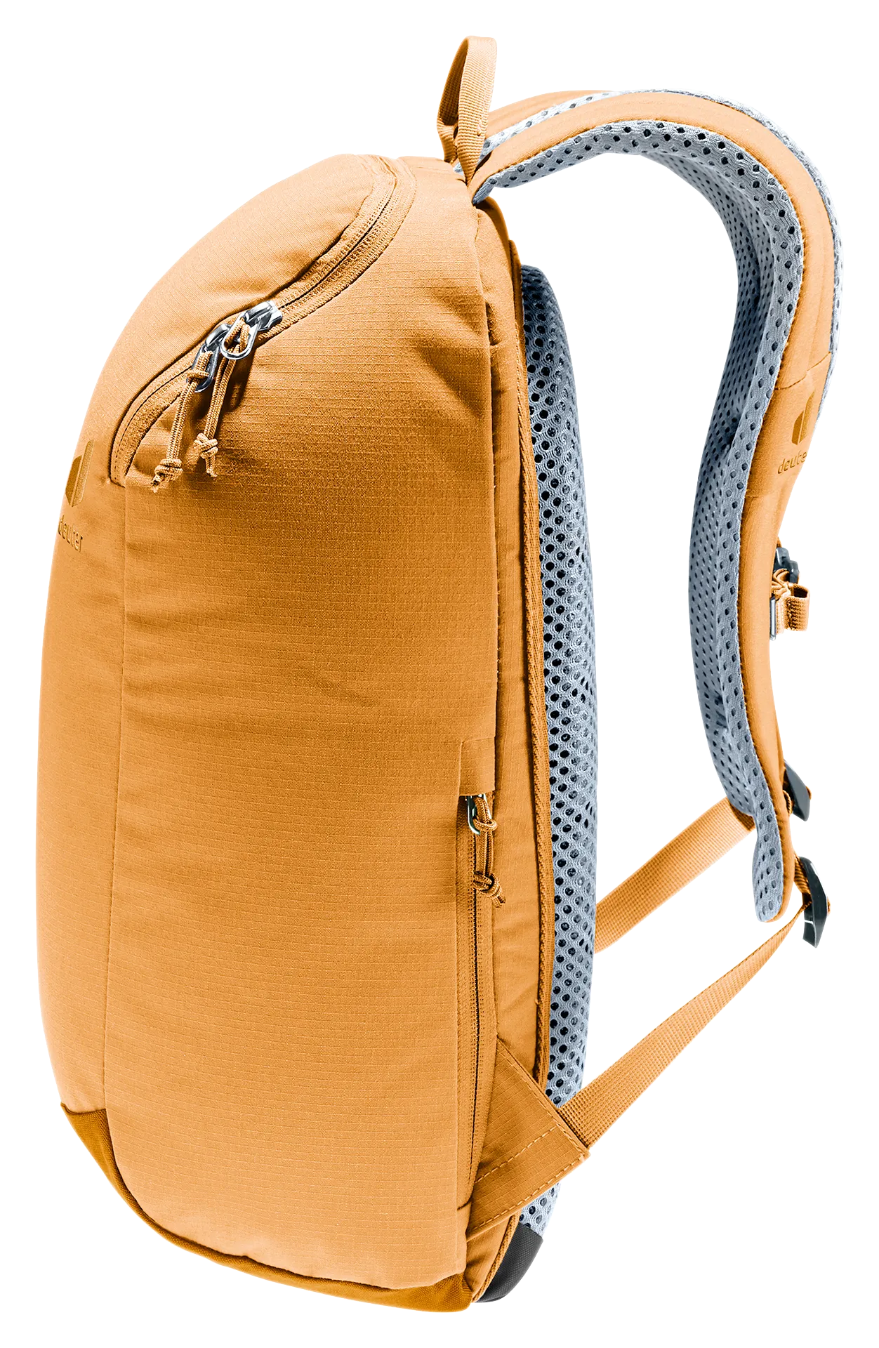 Bag, Backpack, backpack, orange, daypack, shoulder straps, mesh padding