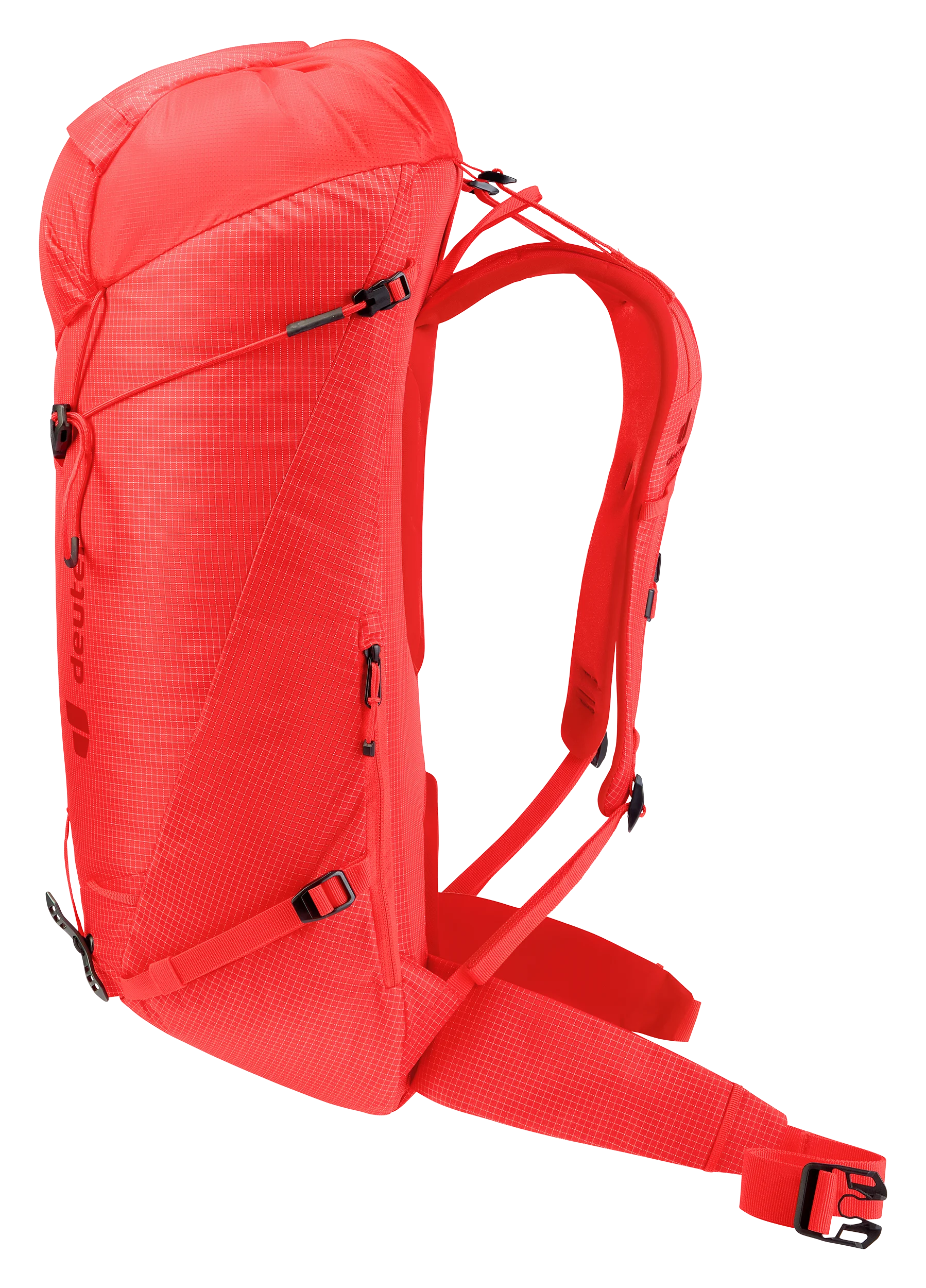 backpack, hydration, outdoor, red, daypack