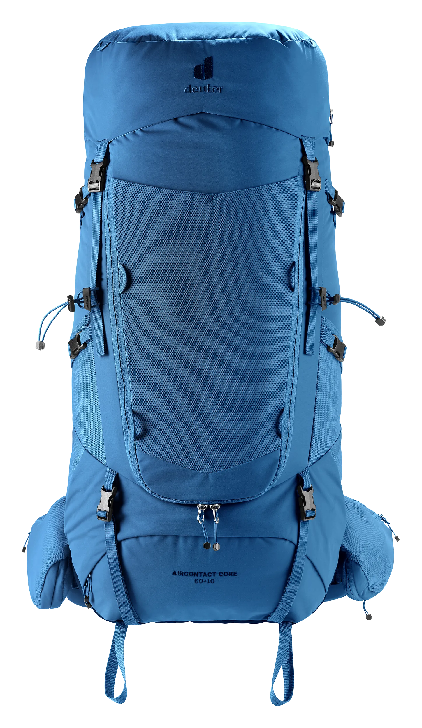 backpack, outdoor, hiking, blue, shoulder straps