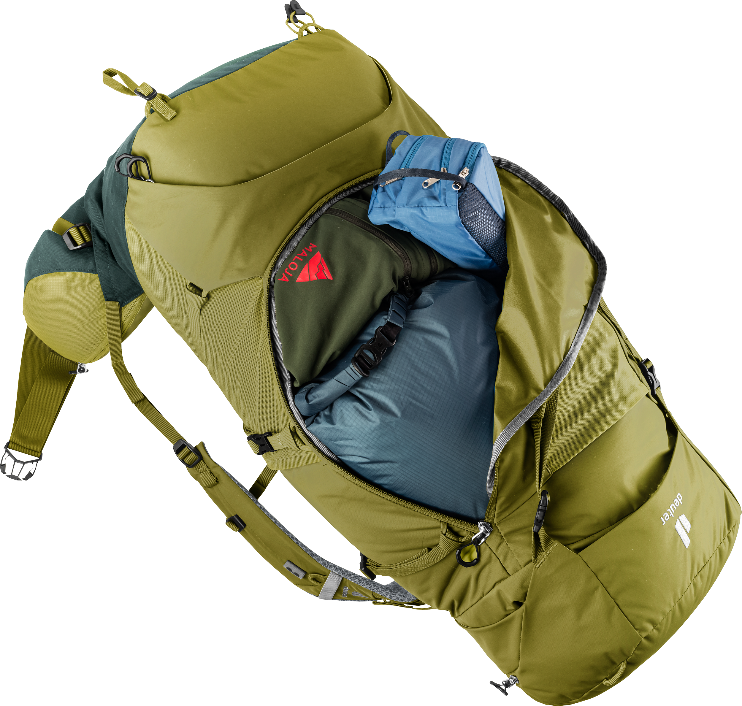 Aircontact Core 50+10 Aircontact Core 50+10 - Backpacking packs - cactus ivy