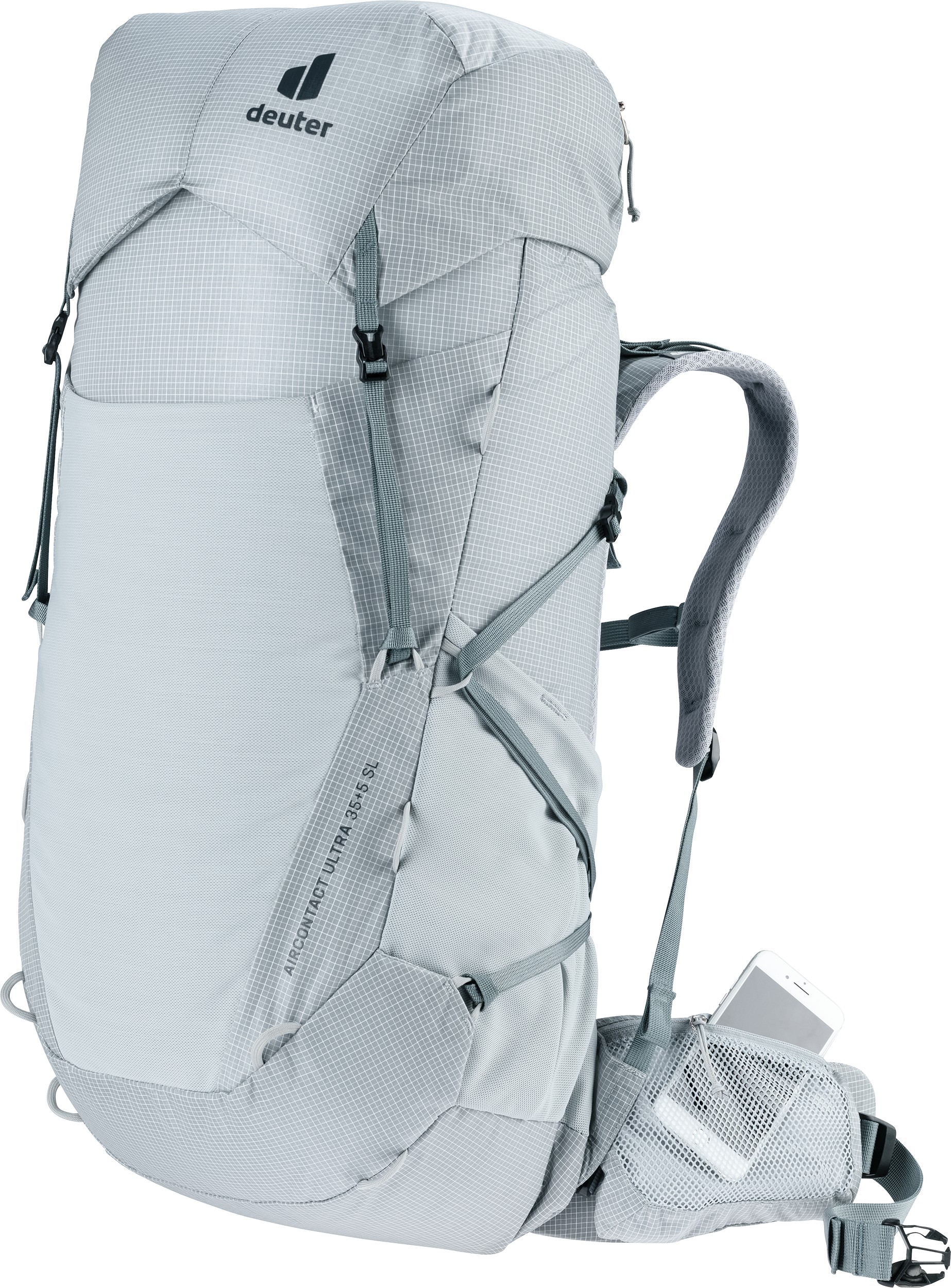 Aircontact Ultra 35+5 SL - Backpacking packs - tin shale