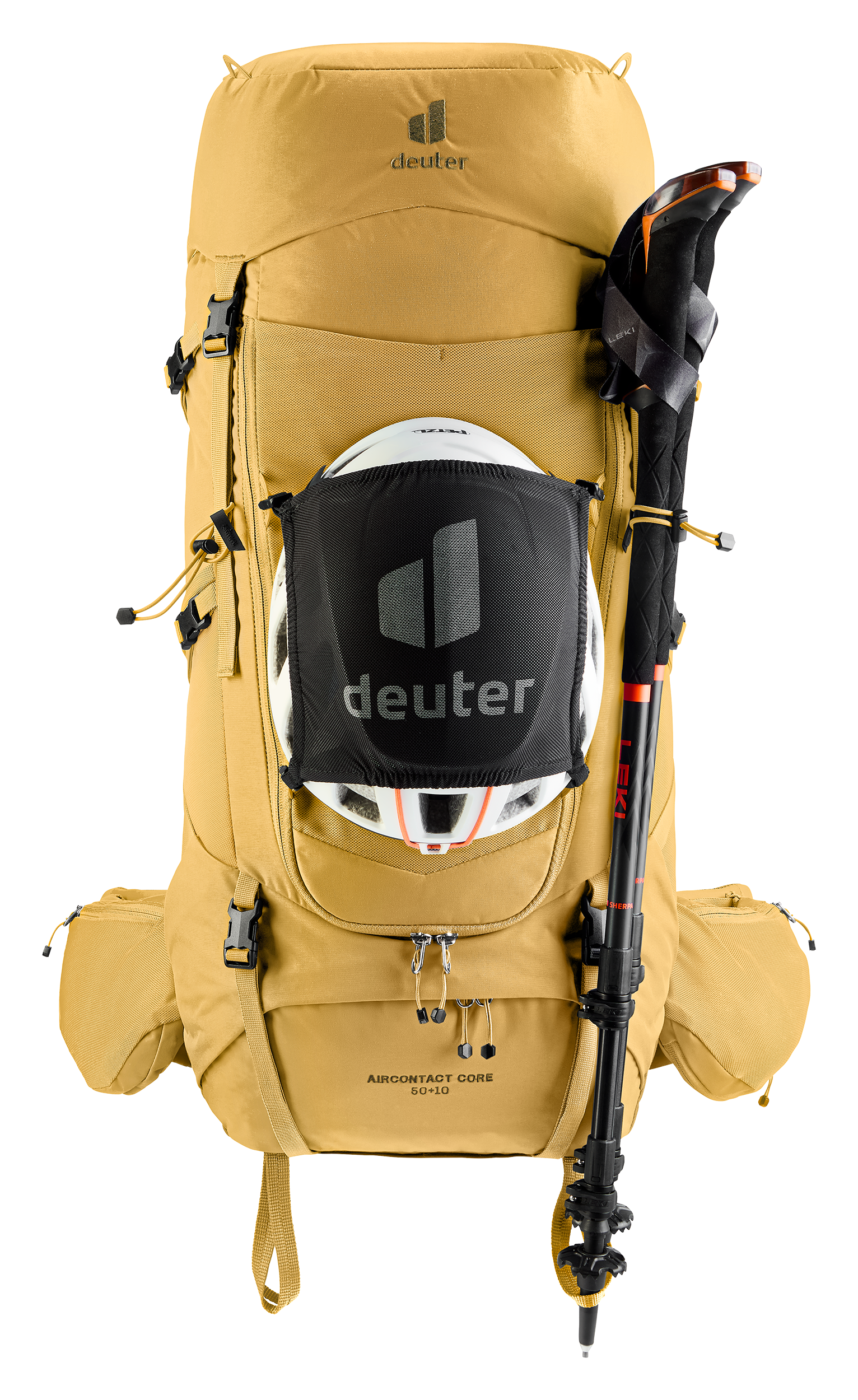 Aircontact Core 50+10 backpack, backpacking, hiking, backpack-accessory, camping gear, backpack, hiking backpack, outdoor gear, backpack with helmet, trekking backpack
