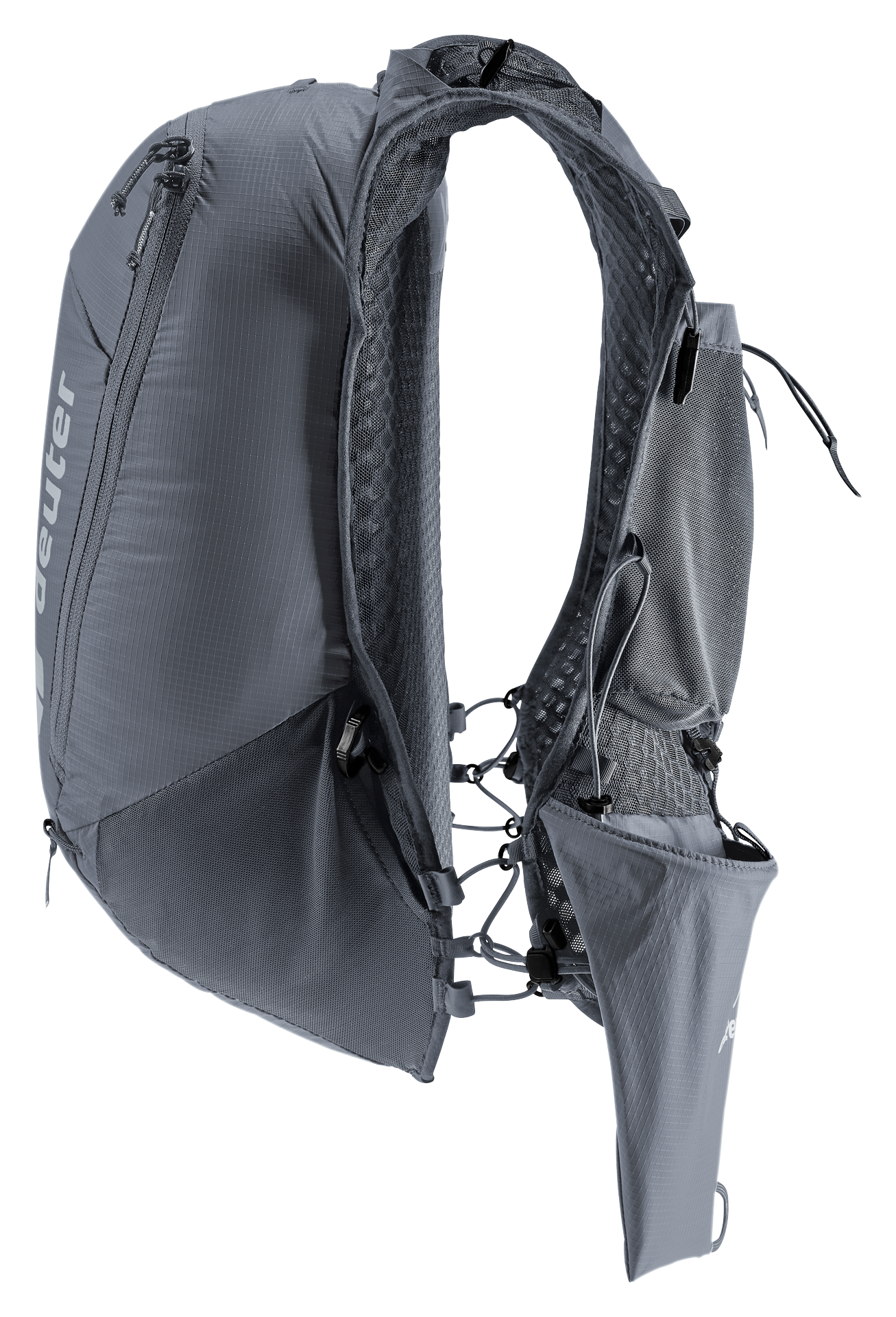 Bag, Vest, Lifejacket, Backpack, Jacket, backpack, running, hydration, waist pack, gray