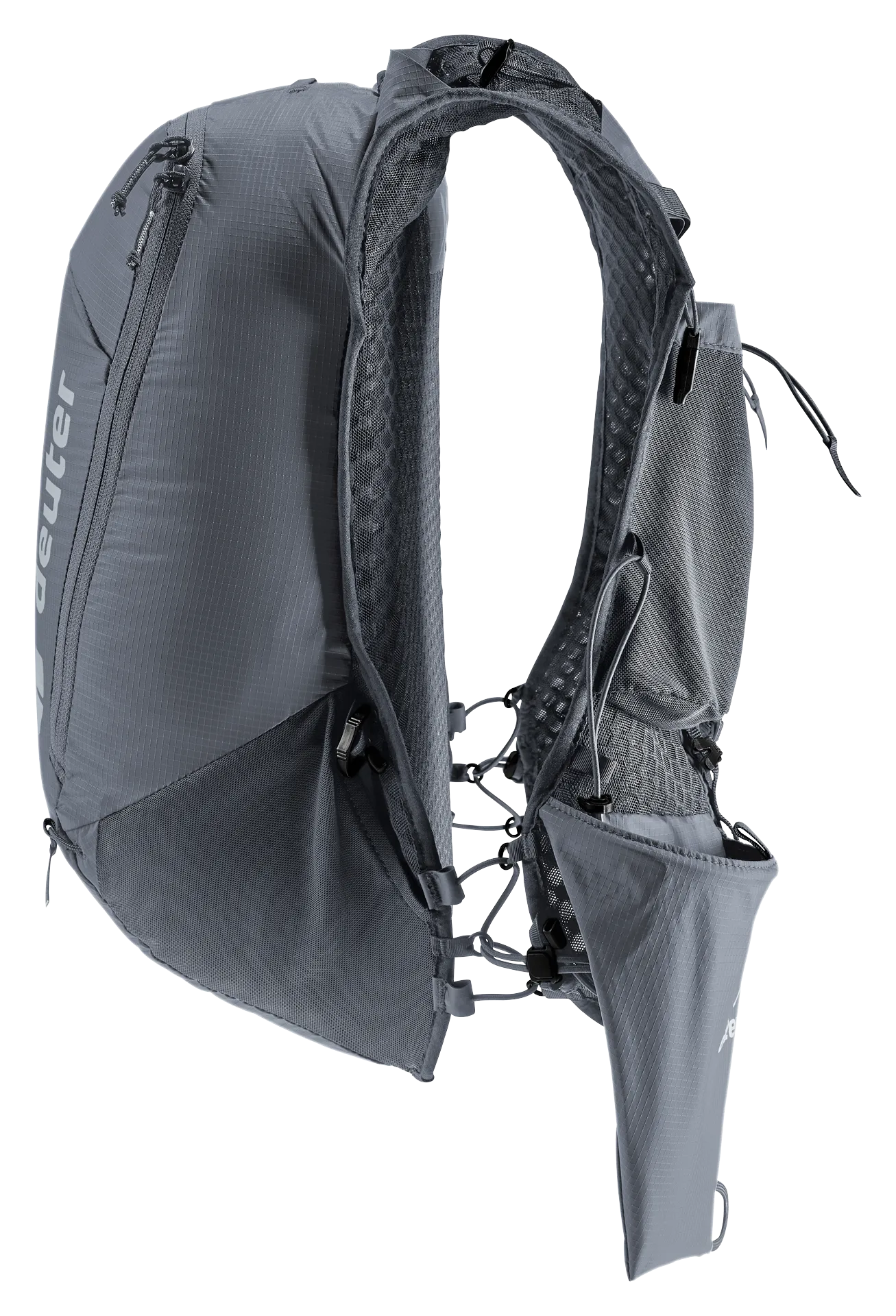 Bag, Vest, Lifejacket, Backpack, Jacket, backpack, running, hydration, waist pack, gray
