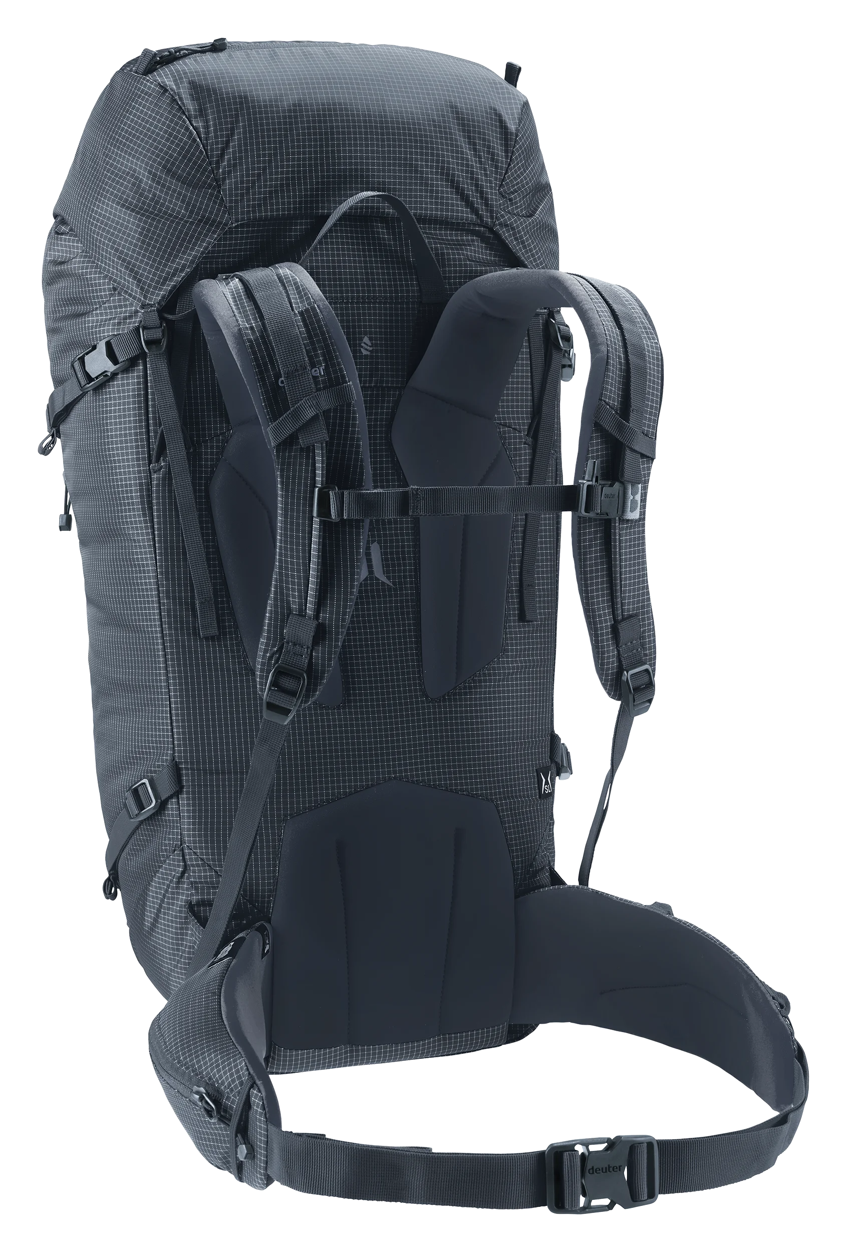 backpack, hiking backpack, ergonomic, shoulder straps, waist belt