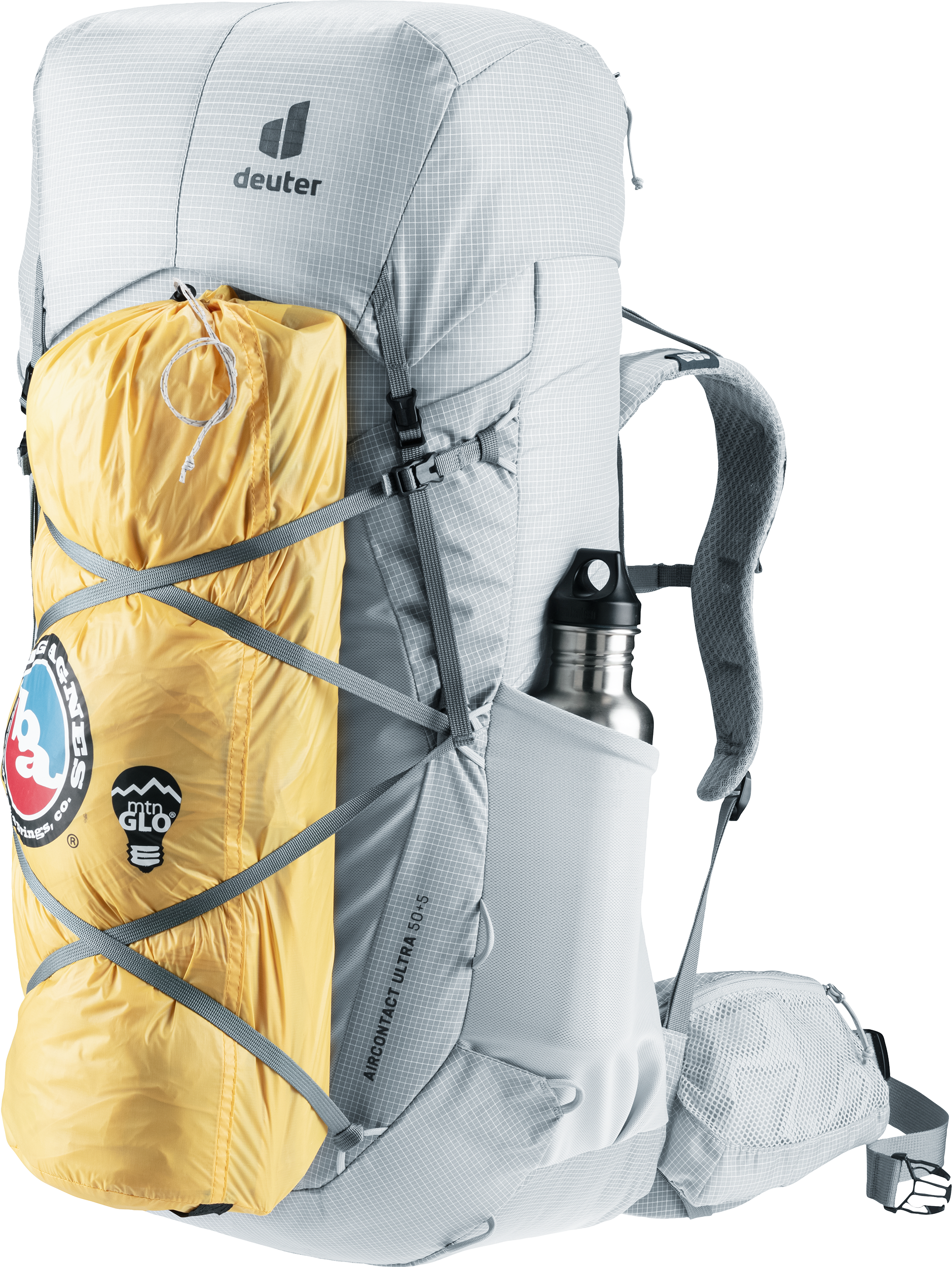 Aircontact Ultra 50+5 - Backpacking packs - tin shale