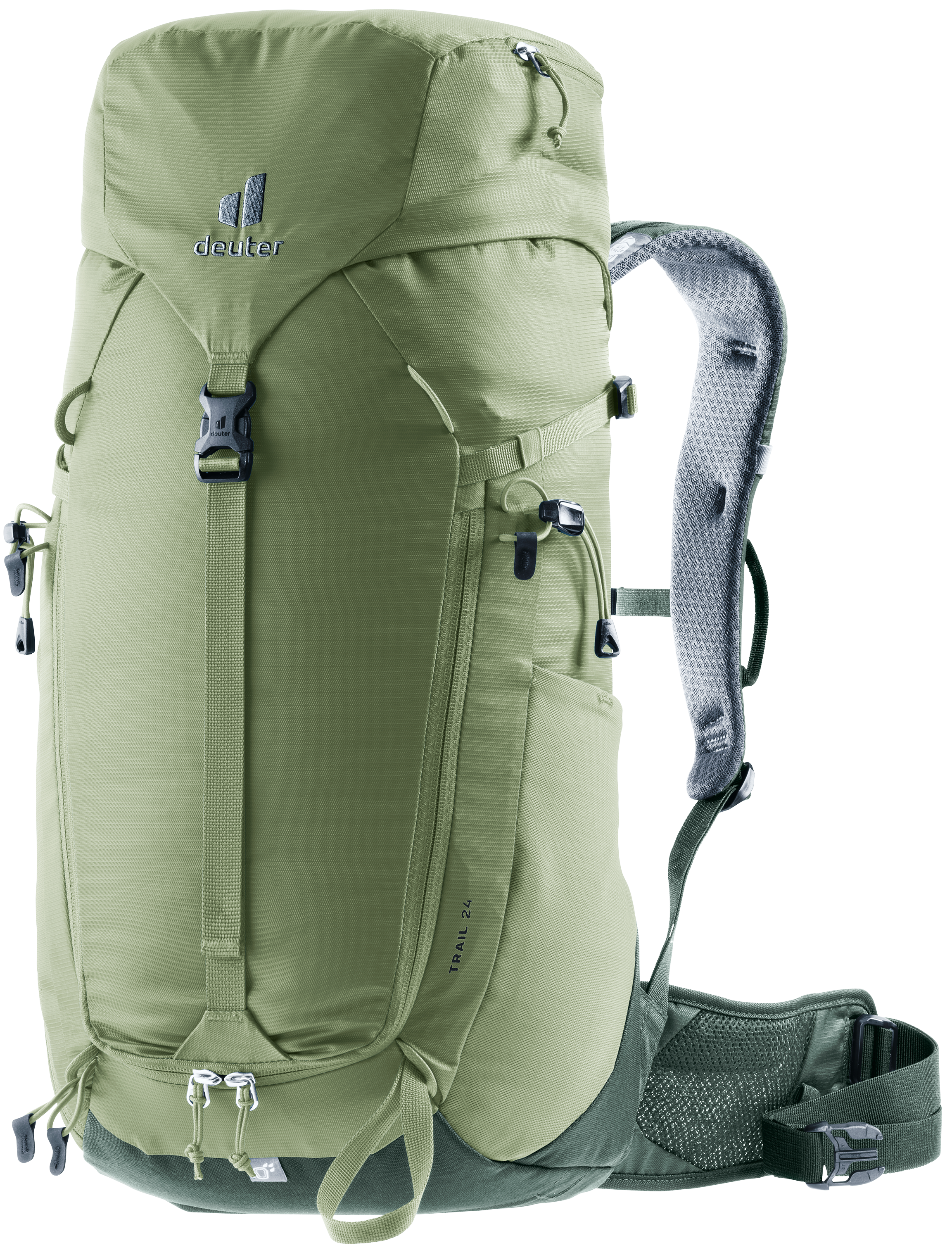 deuter act trail 24l backpack for Hiking & Mountain Climbing It fits back lengths from 44 to 54 cm and is suitable for users between 170 and 195 cm in height Deuter Trail 24L Backpack for