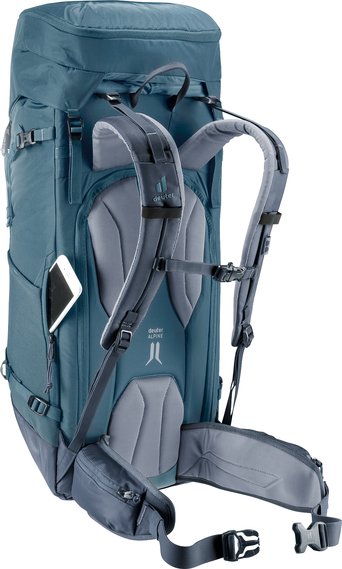 Rise 34+ Bag, Backpack, backpack, outdoor, hydration, shoulder straps, teal