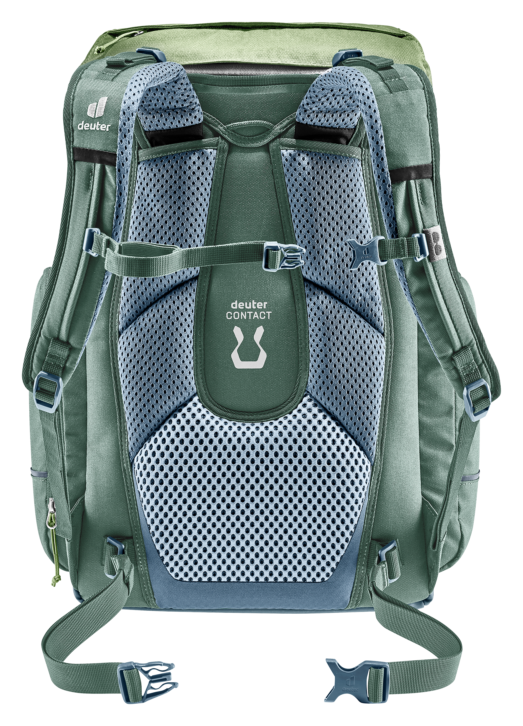 Scula - School backpacks - ivy khaki