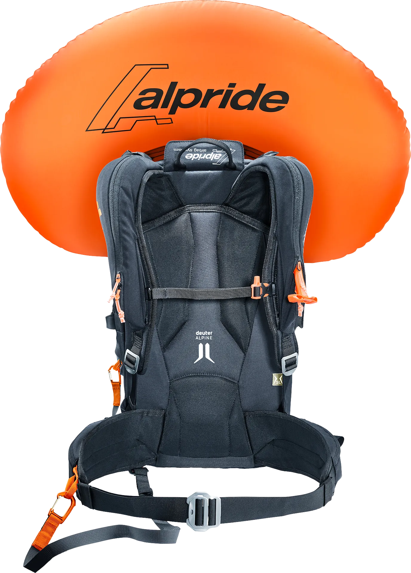 Bag, Backpack, backpack, hiking, orange float, life vest, Alpine