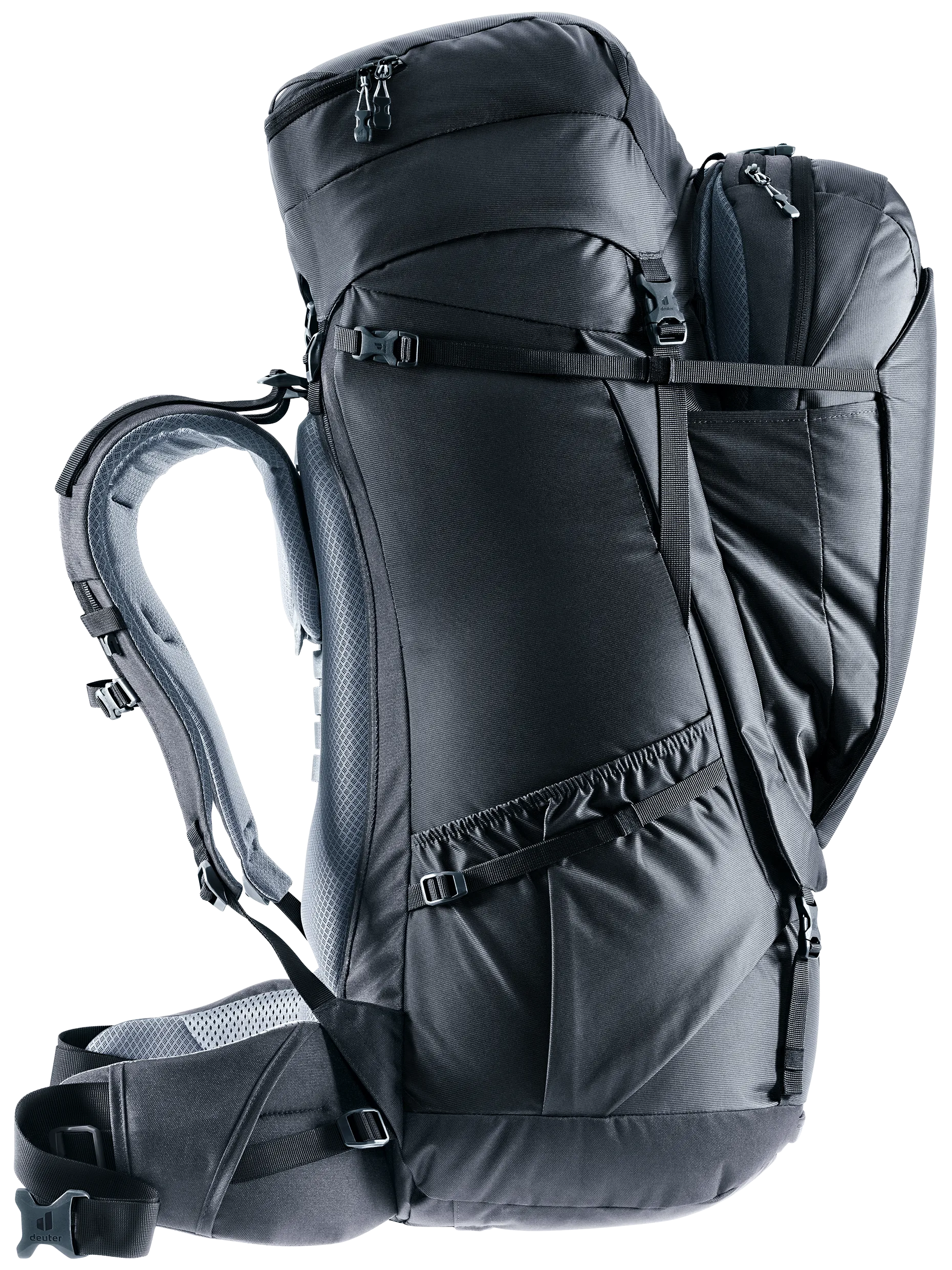 Voyager 65+10 - Travel backpacks - l black