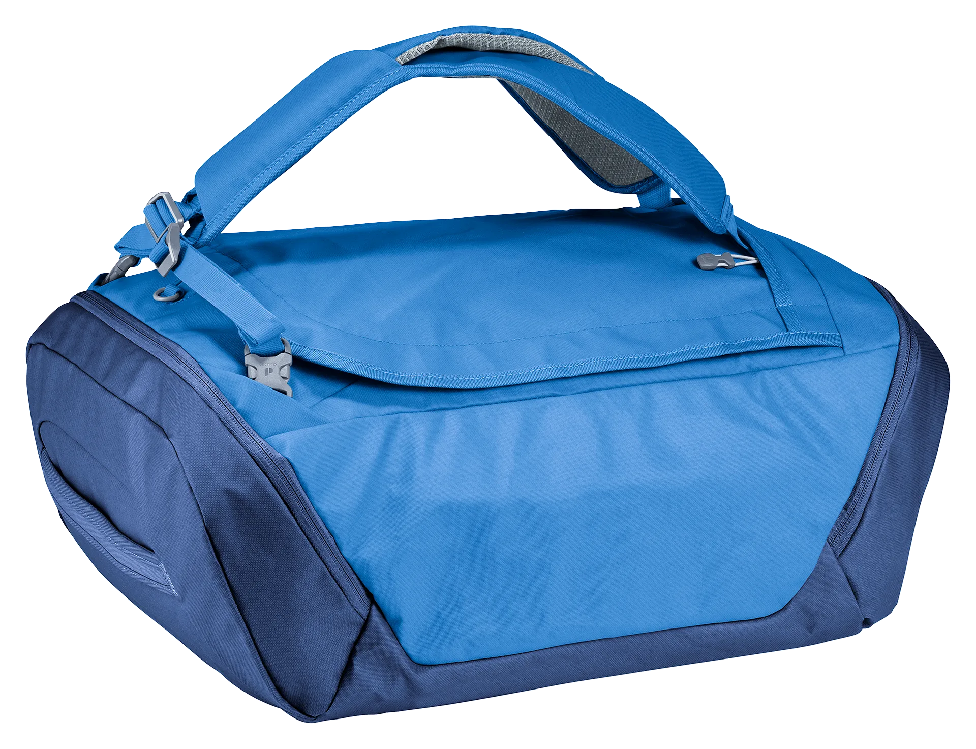 Accessories, Bag, Handbag, Purse, Tote Bag, duffel bag, gym bag, blue, shoulder strap, zipper pocket