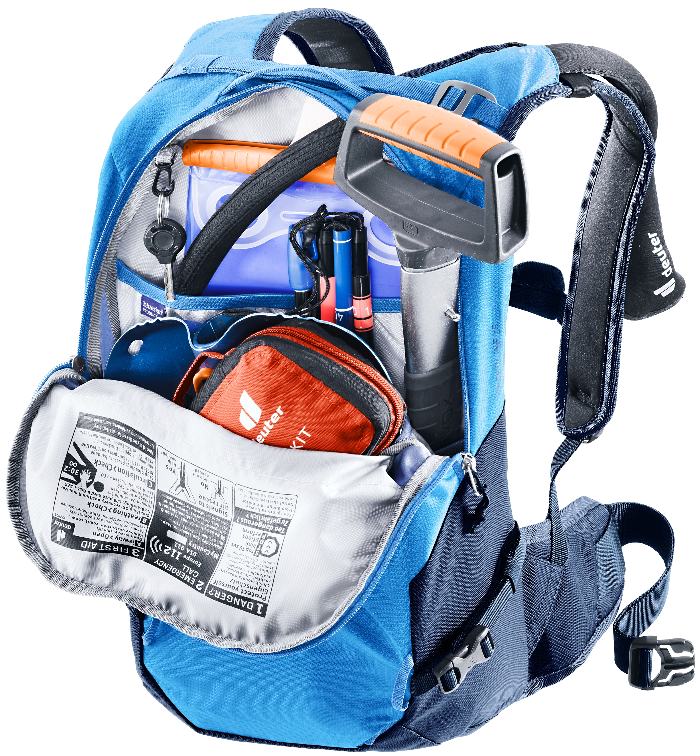 Freecline 15 Freecline 15 - Freeride backpacks - neptune nightblue