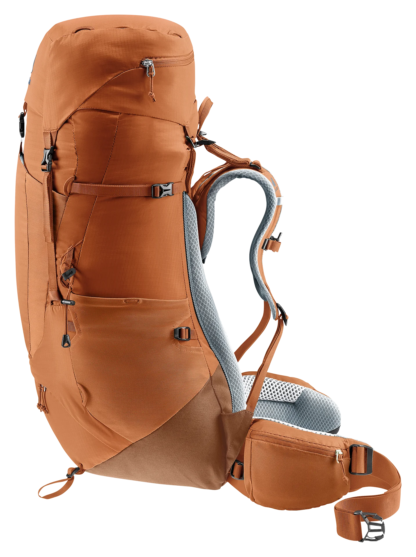 backpack, hiking, outdoor, orange, straps