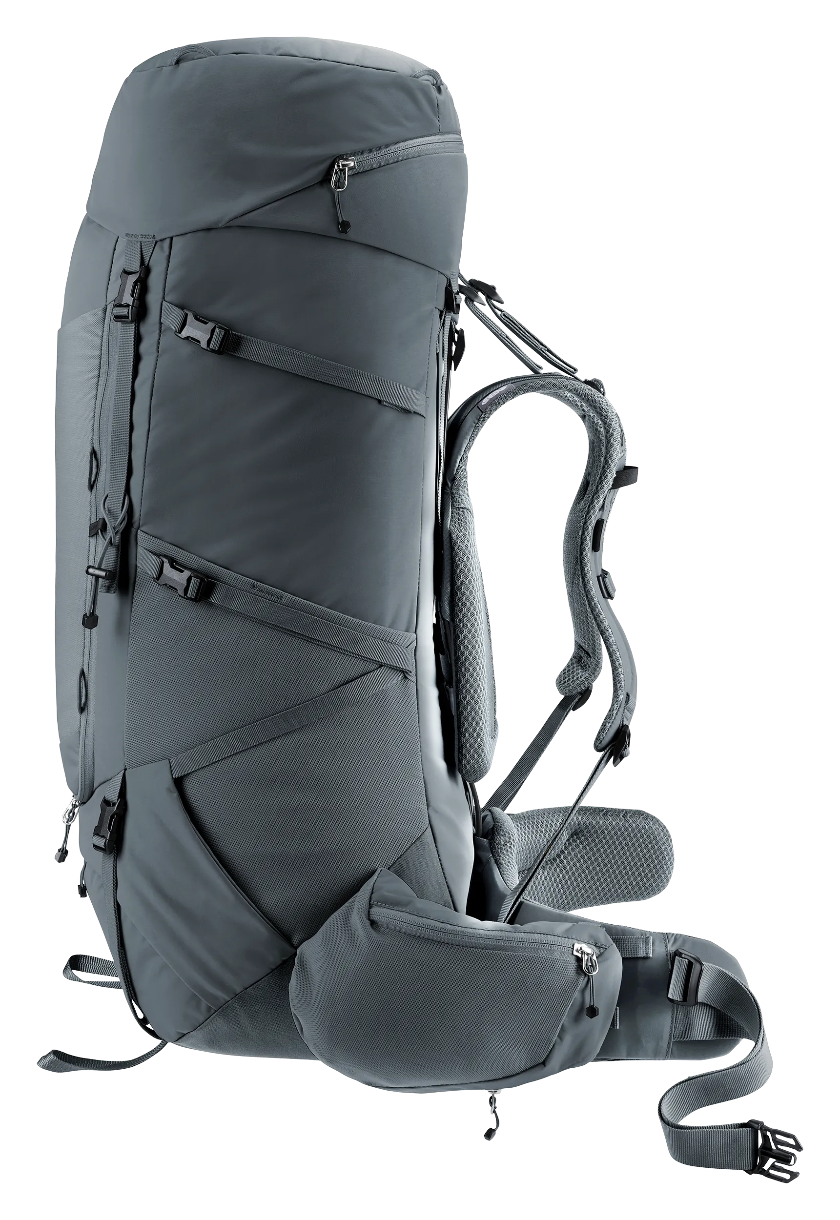 backpack, outdoor, hiking, trekking, shoulder strap, backpack, hiking, travel, hydration-compatible, gray