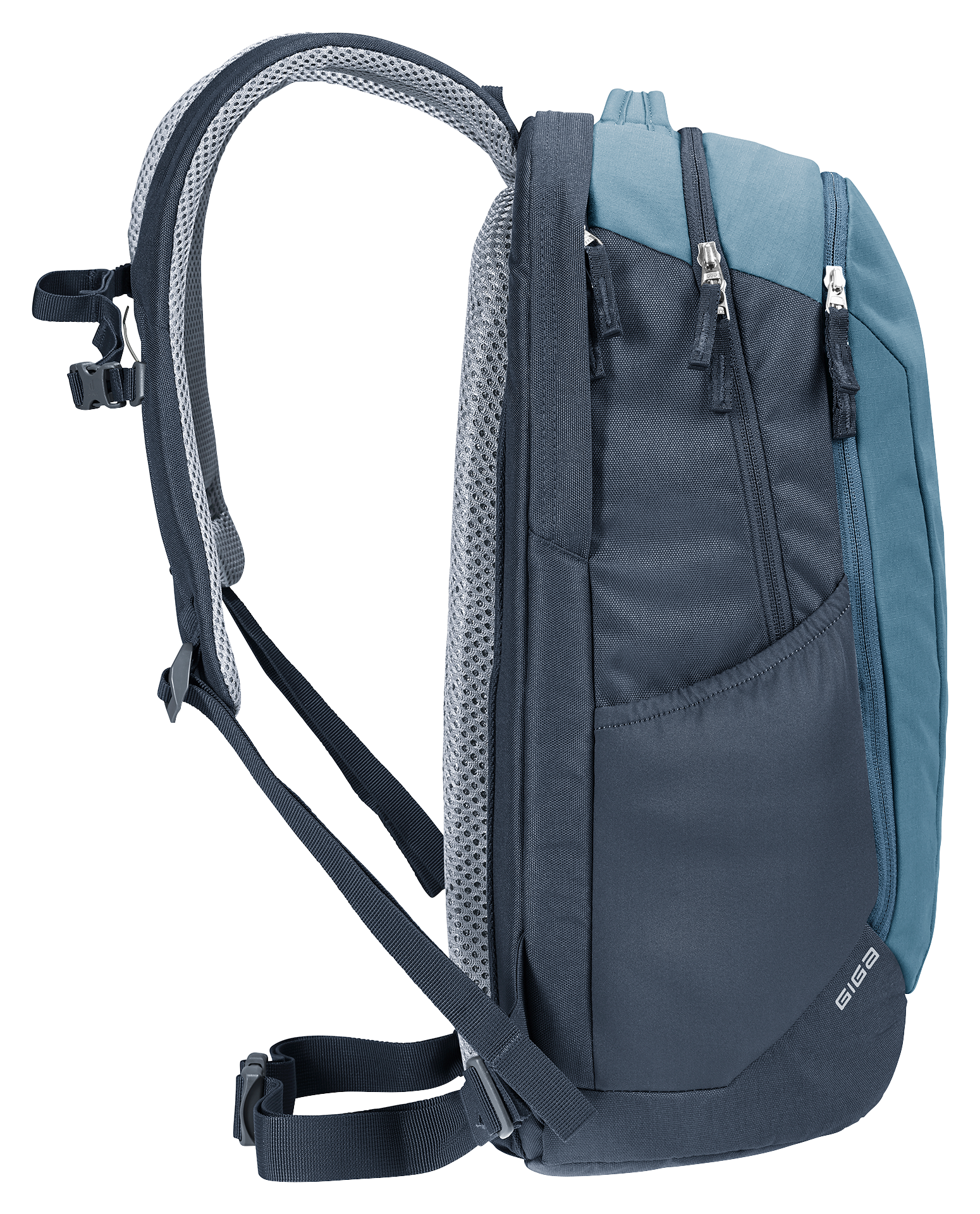 Bag, Backpack, backpack, daypack, dual-zip, mesh strap, padded back