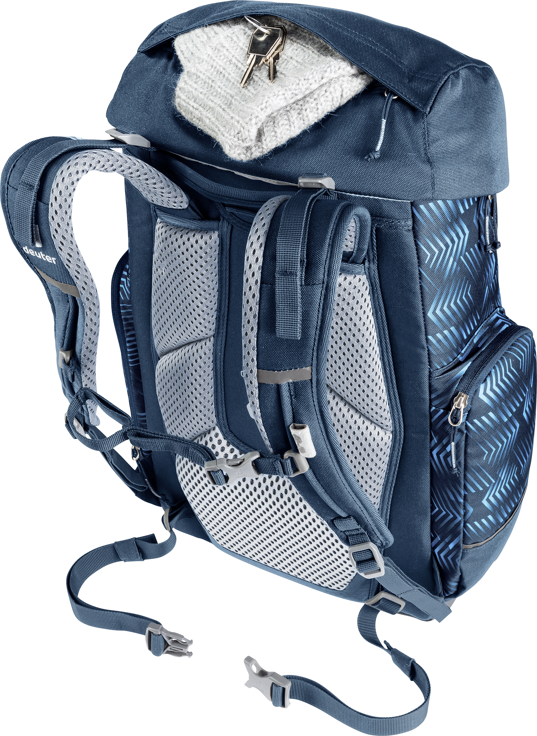 Scula Scula - School backpacks - ink ripple