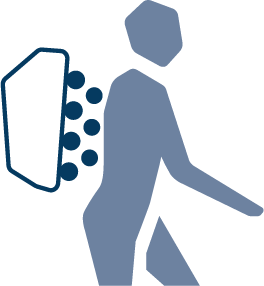 Rückenschonend dank neuem Abstandsgewirke