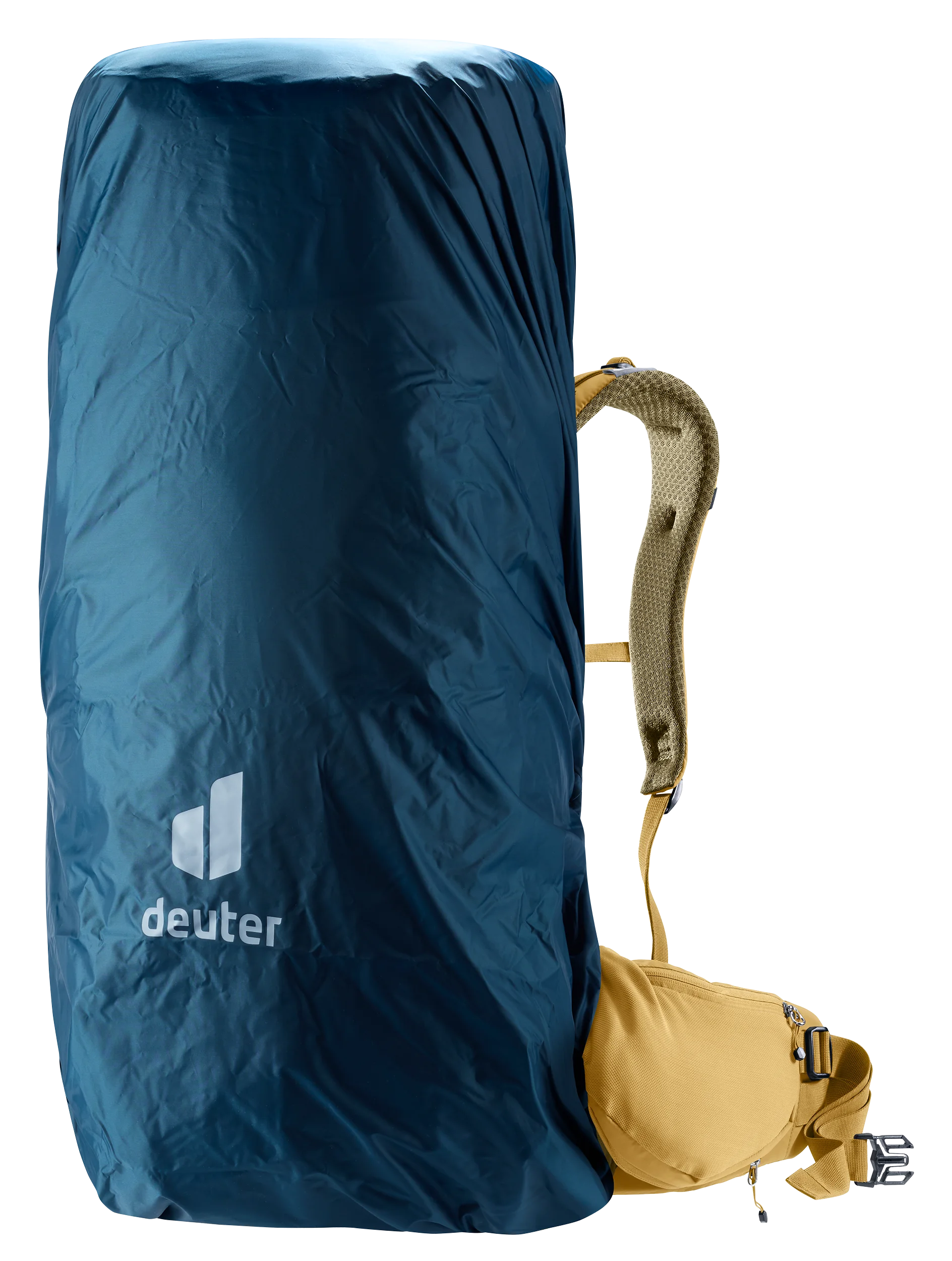 backpack, drybag, blue, sling, deuter