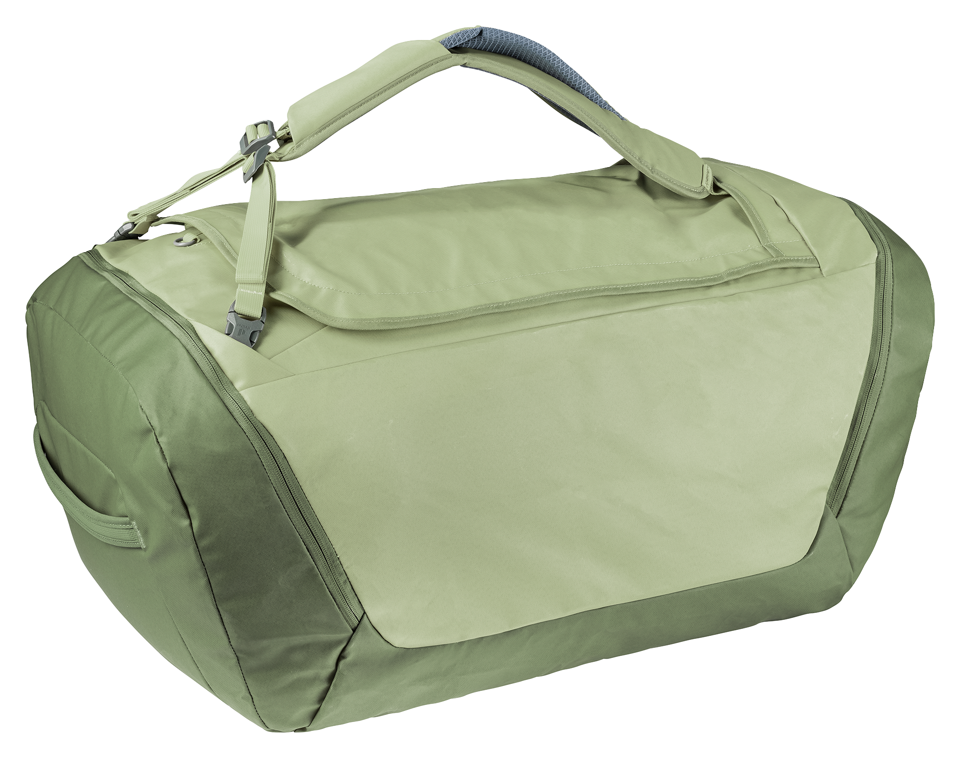 Accessories, Bag, Handbag, Tote Bag, Purse, duffel bag, travel bag, green, carry handle, zippered pocket