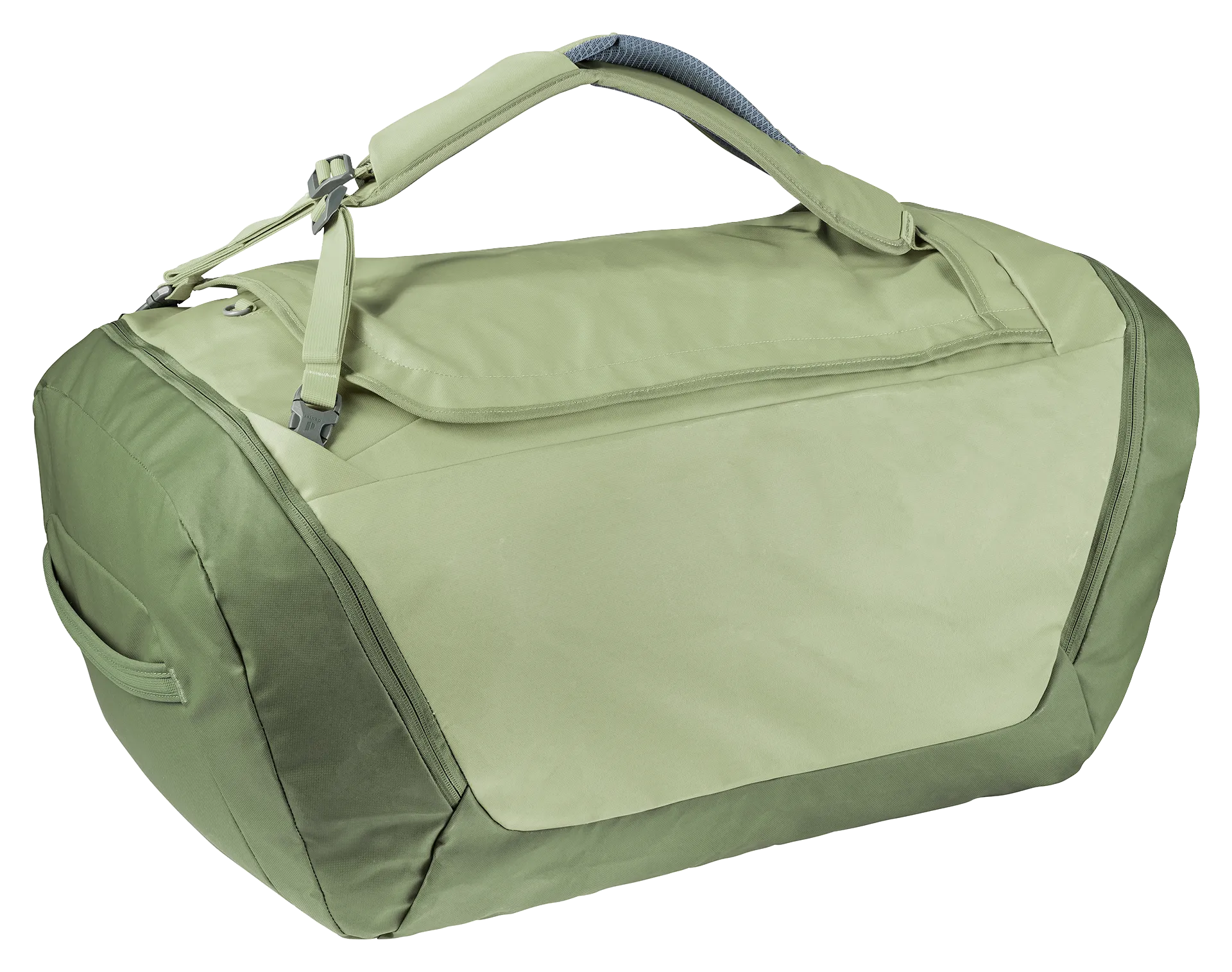 Accessories, Bag, Handbag, Tote Bag, Purse, duffel bag, travel bag, green, carry handle, zippered pocket